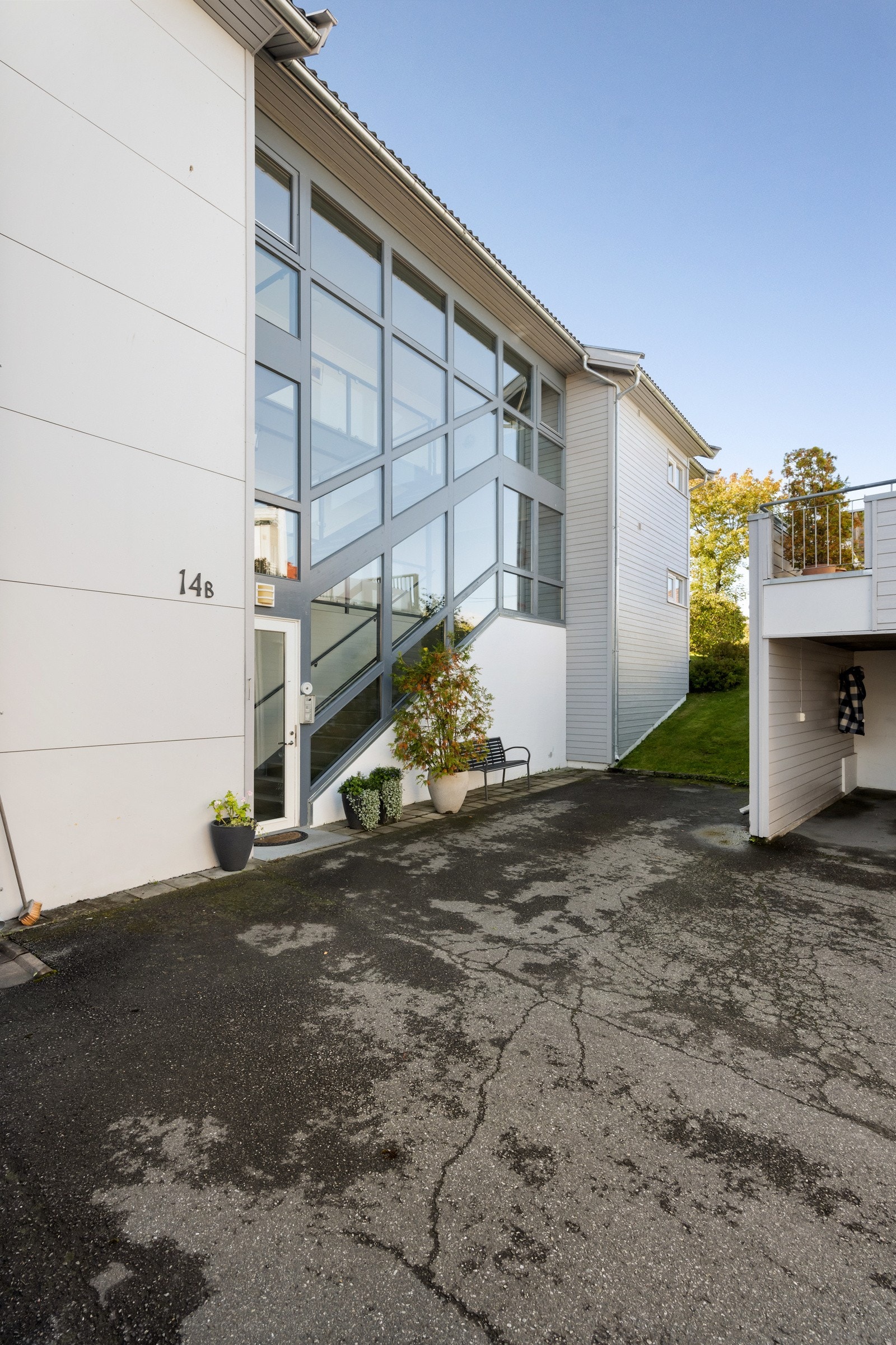 Inngangsparti Galleribilde