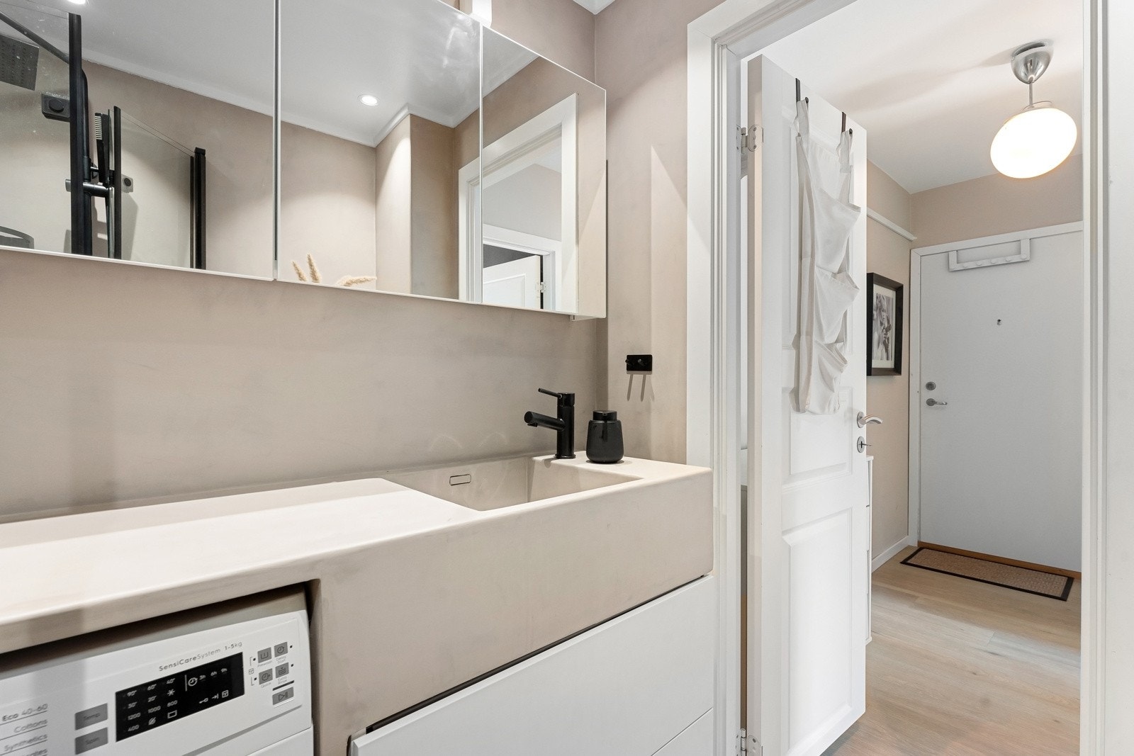 Baderommet ble modernisert i 2021. Galleribilde