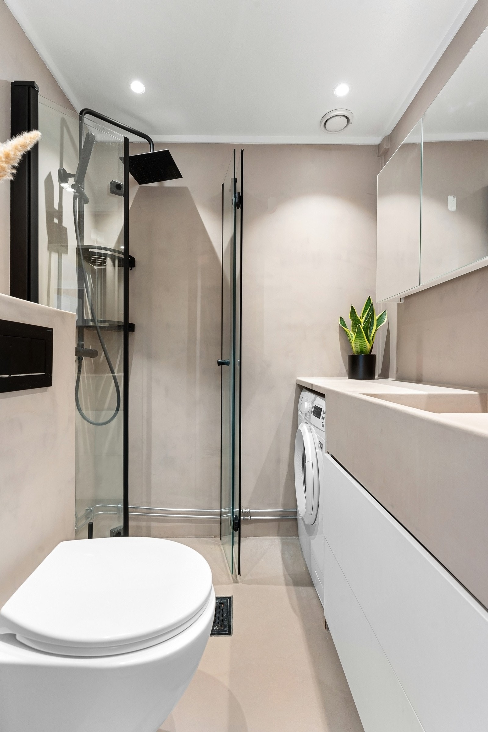 Baderommet ble modernisert i 2021. Galleribilde