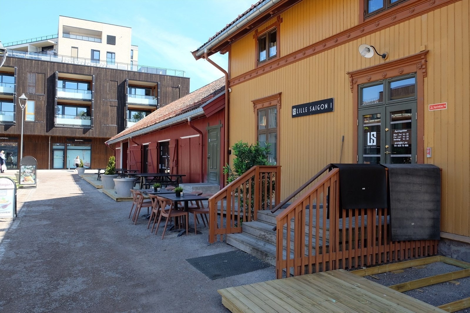 Flere spisesteder og serveringssteder like utenfor døren! Galleribilde