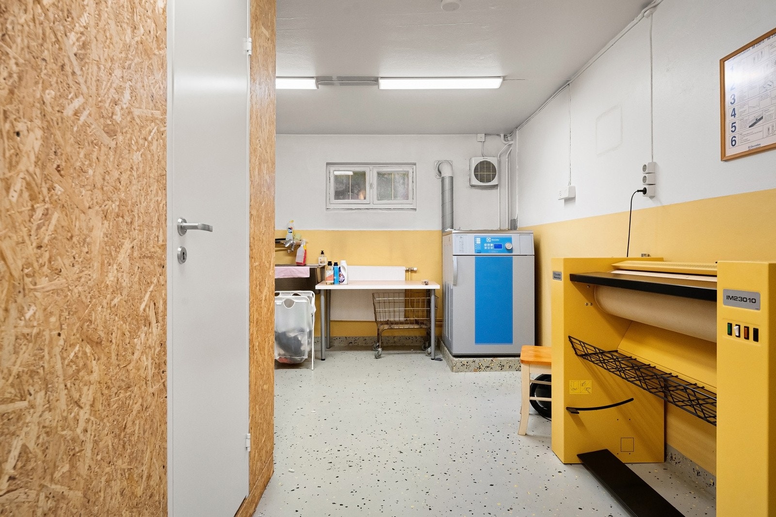 For beborne er det felles vaskeri i oppgang C. Galleribilde