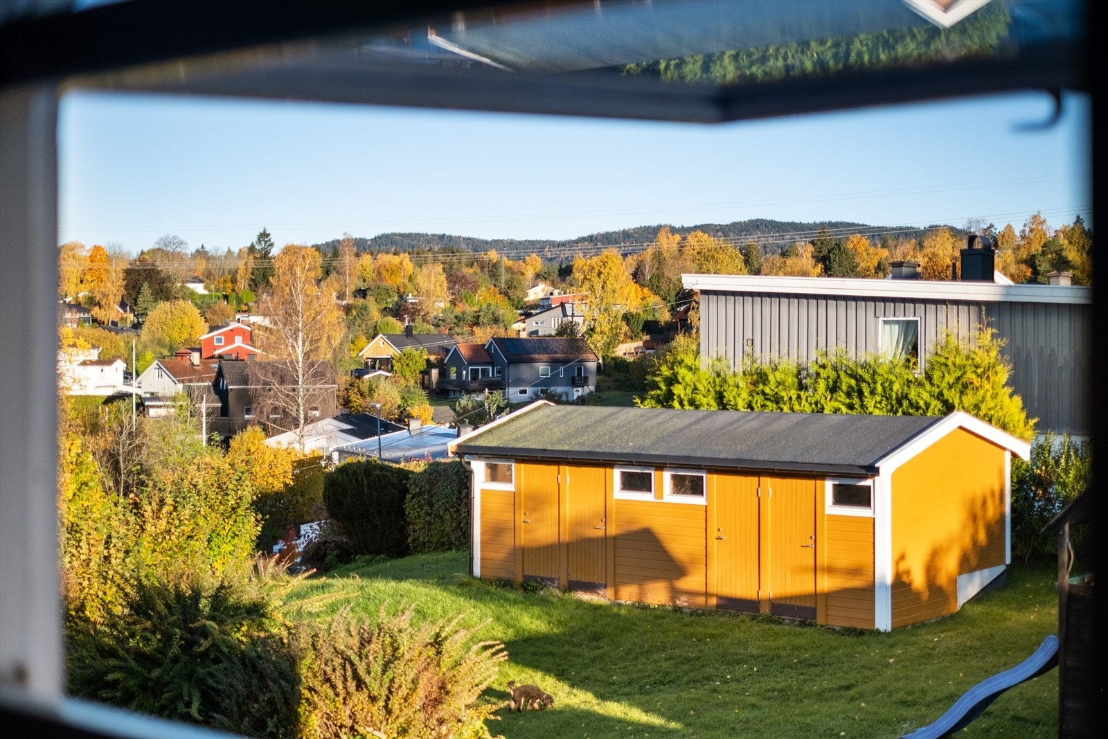 Utsikten fra hovedsoverommet Galleribilde