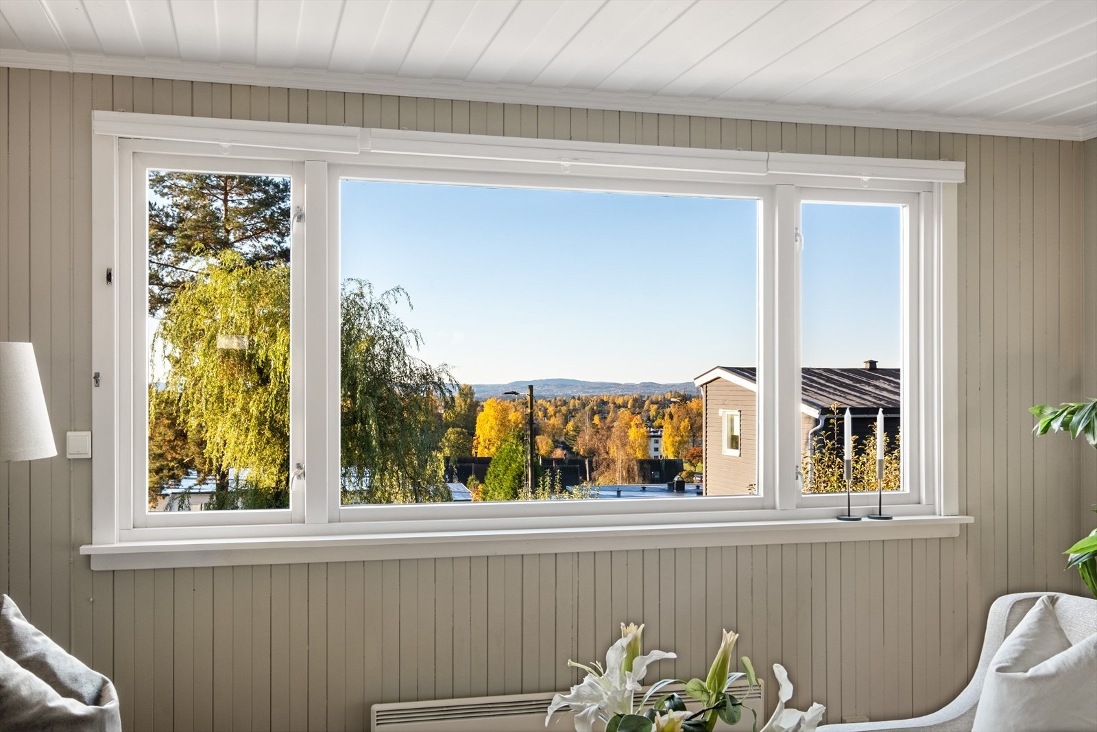 Fra 1. etasje er det en lekker utsikt Galleribilde