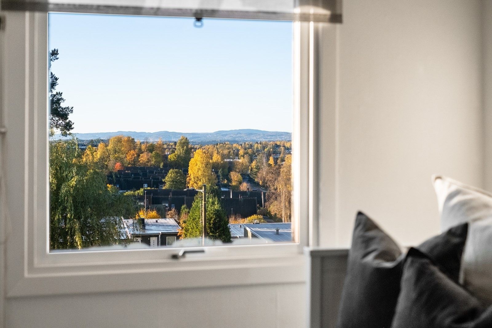 Utsikten fra det ene barnerommet Galleribilde