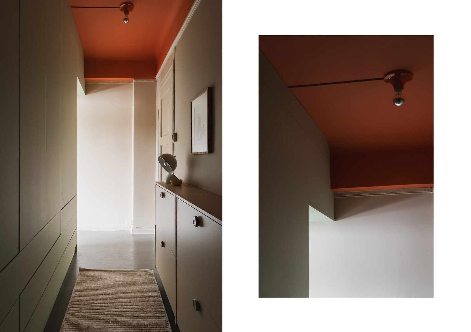 Gjennomgang til soverommet via skyvedør. Galleribilde