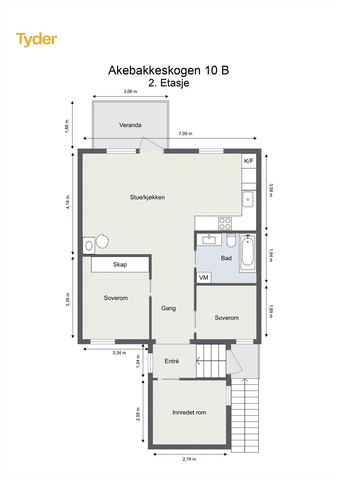 Plantegning Galleribilde