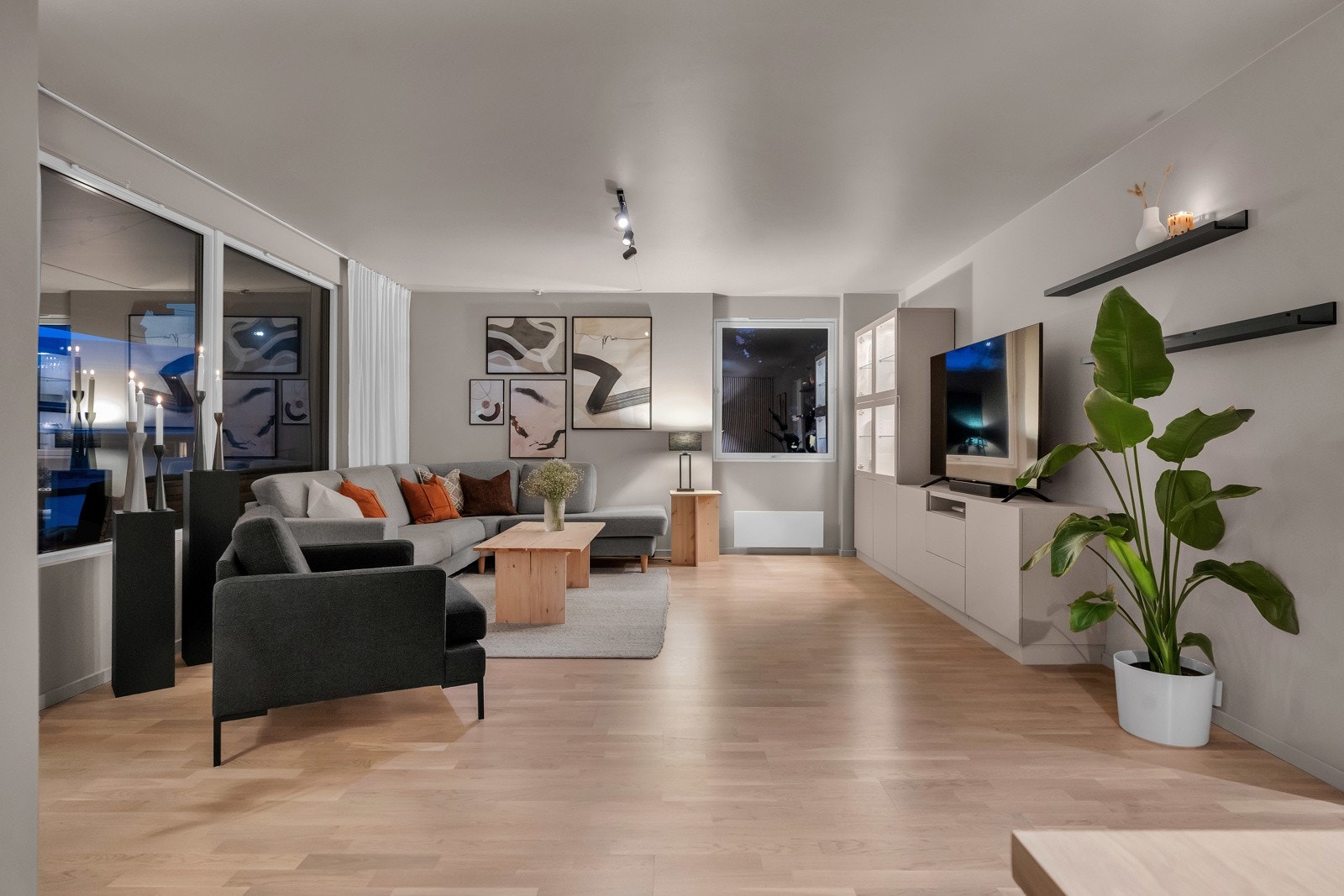 Riktig så koselig når kvelden kommer! Galleribilde