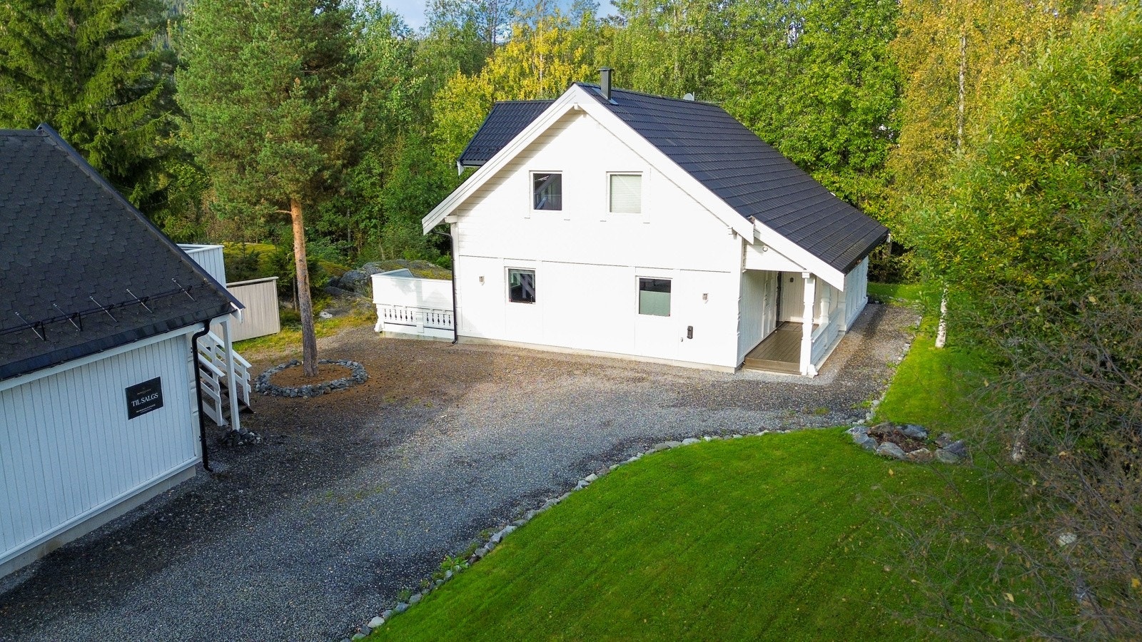 Flat og fin tomt Galleribilde