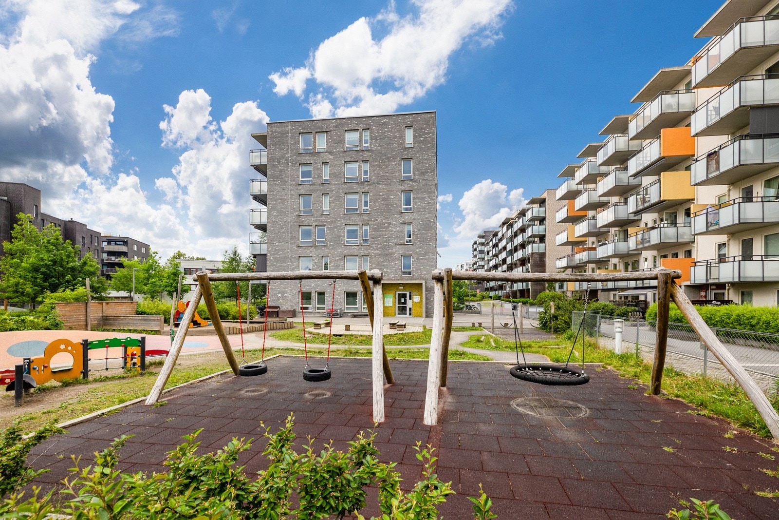 Sameiet har fellesområder som er beregnet for både store og små Galleribilde