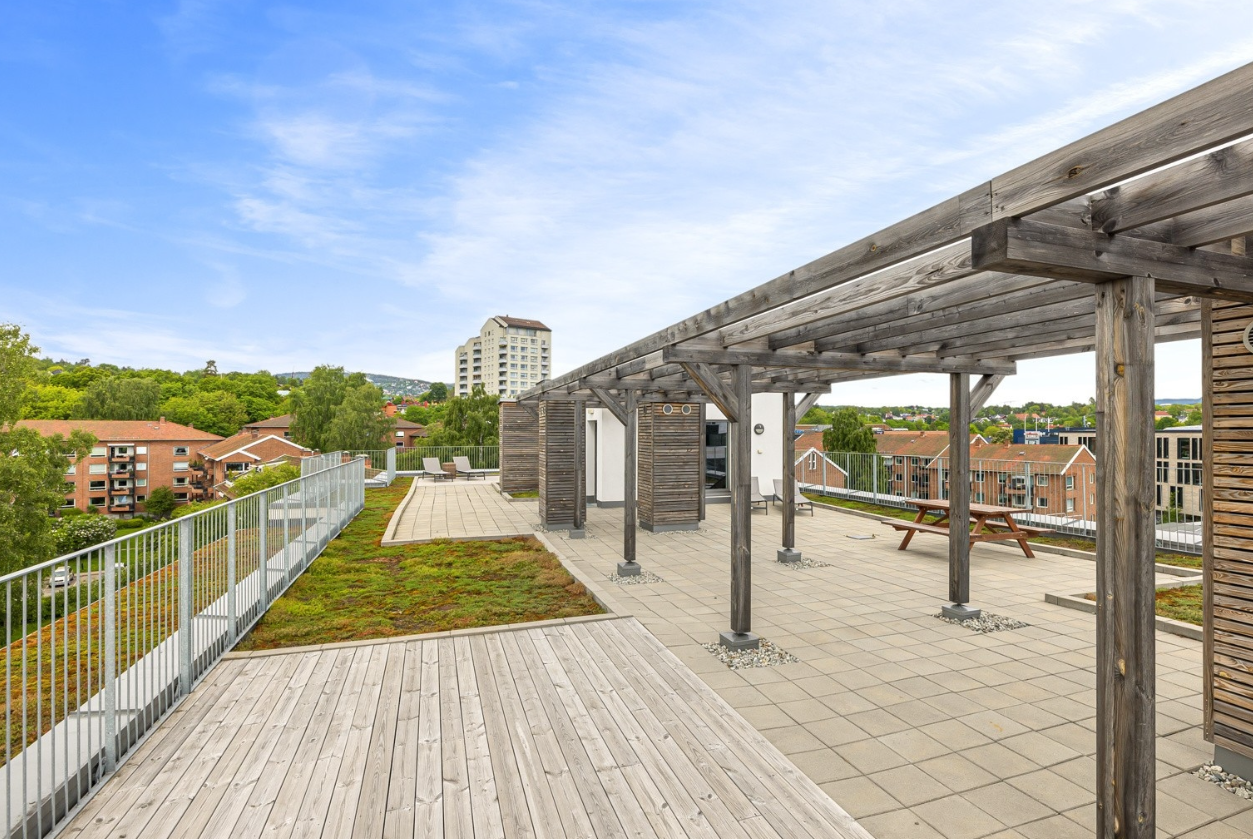 Felles takterrasse Galleribilde