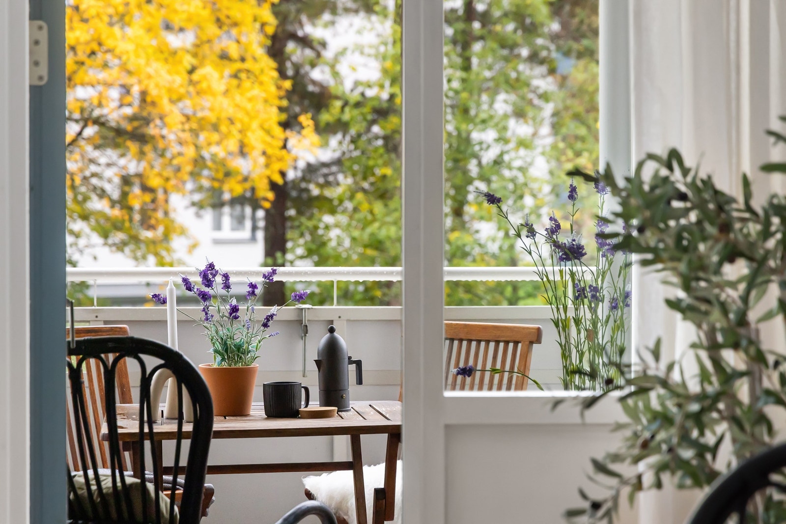 Overbygget balkong på 6 kvm. Galleribilde