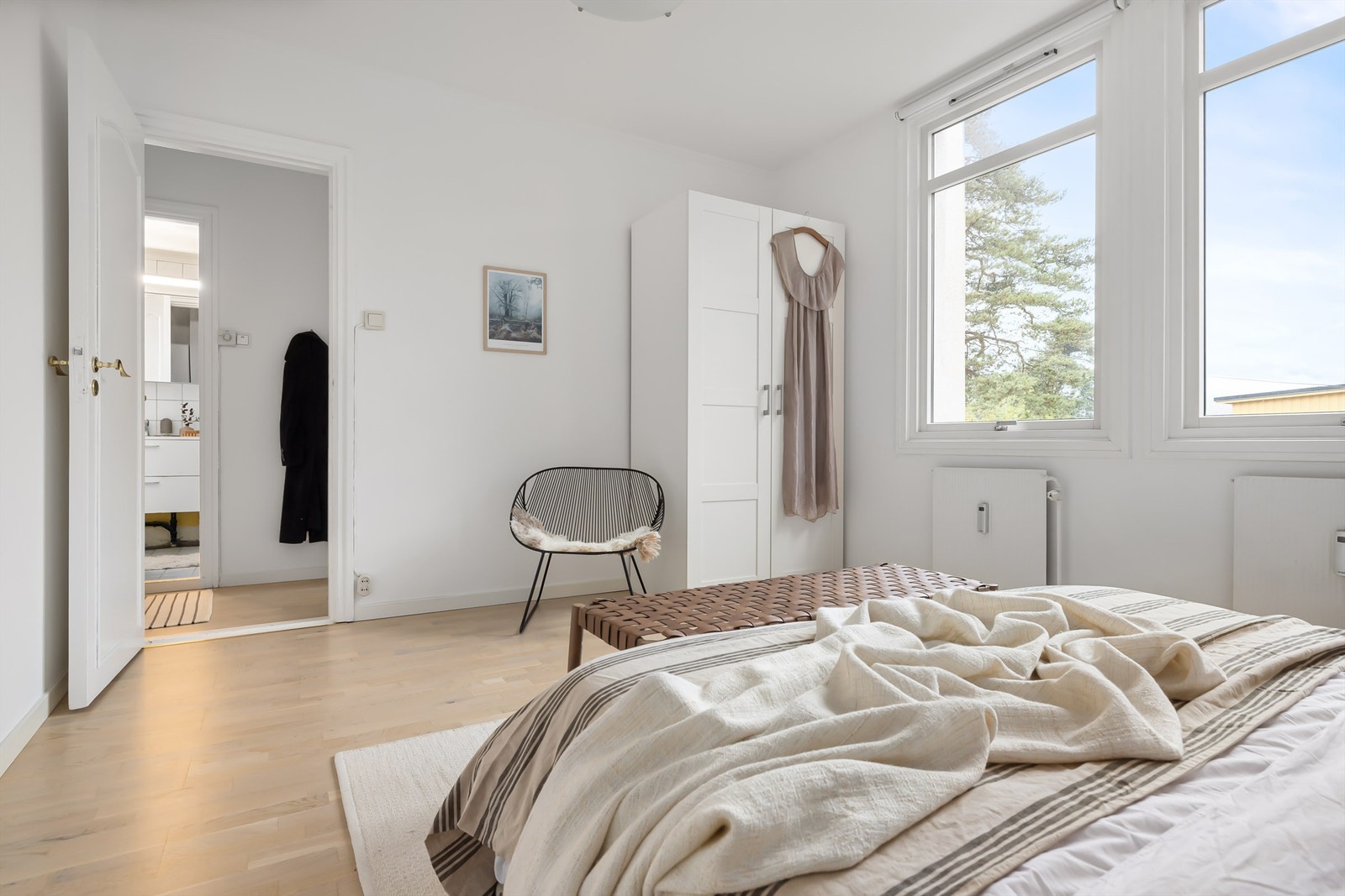 Her er det også plass til en garderobeløsning. Galleribilde