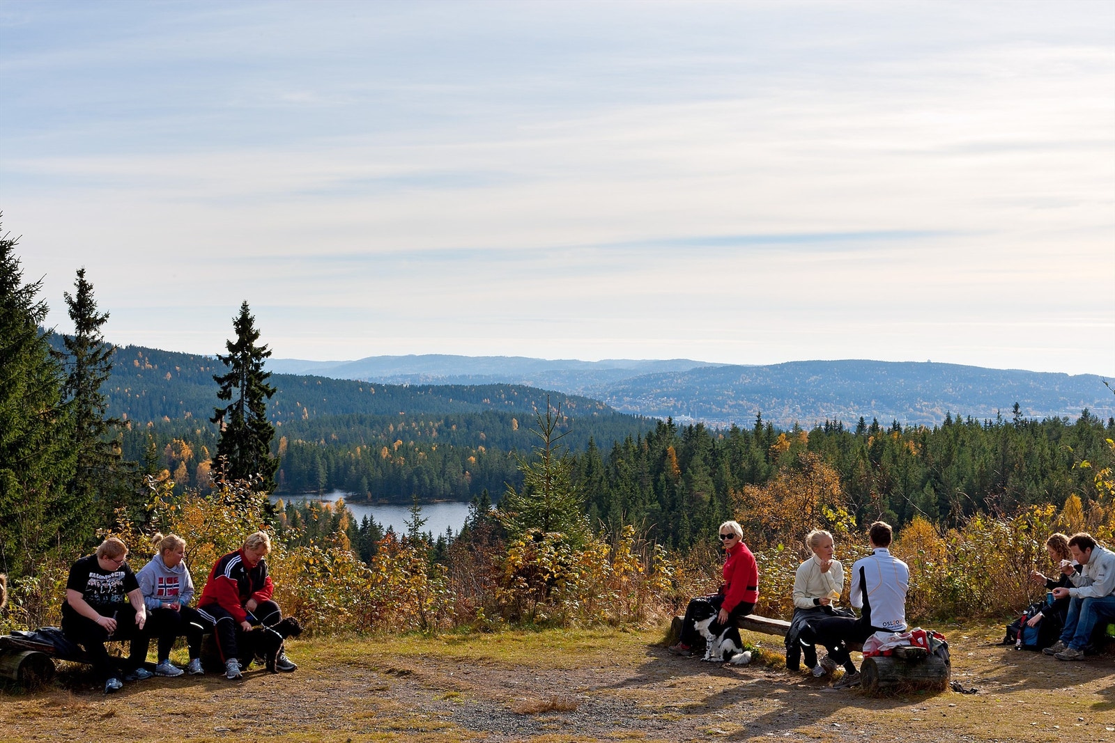 Lilloseter - Lett tilgjengelig til fots, på sykkel og på ski i vinterhalvåret. Galleribilde