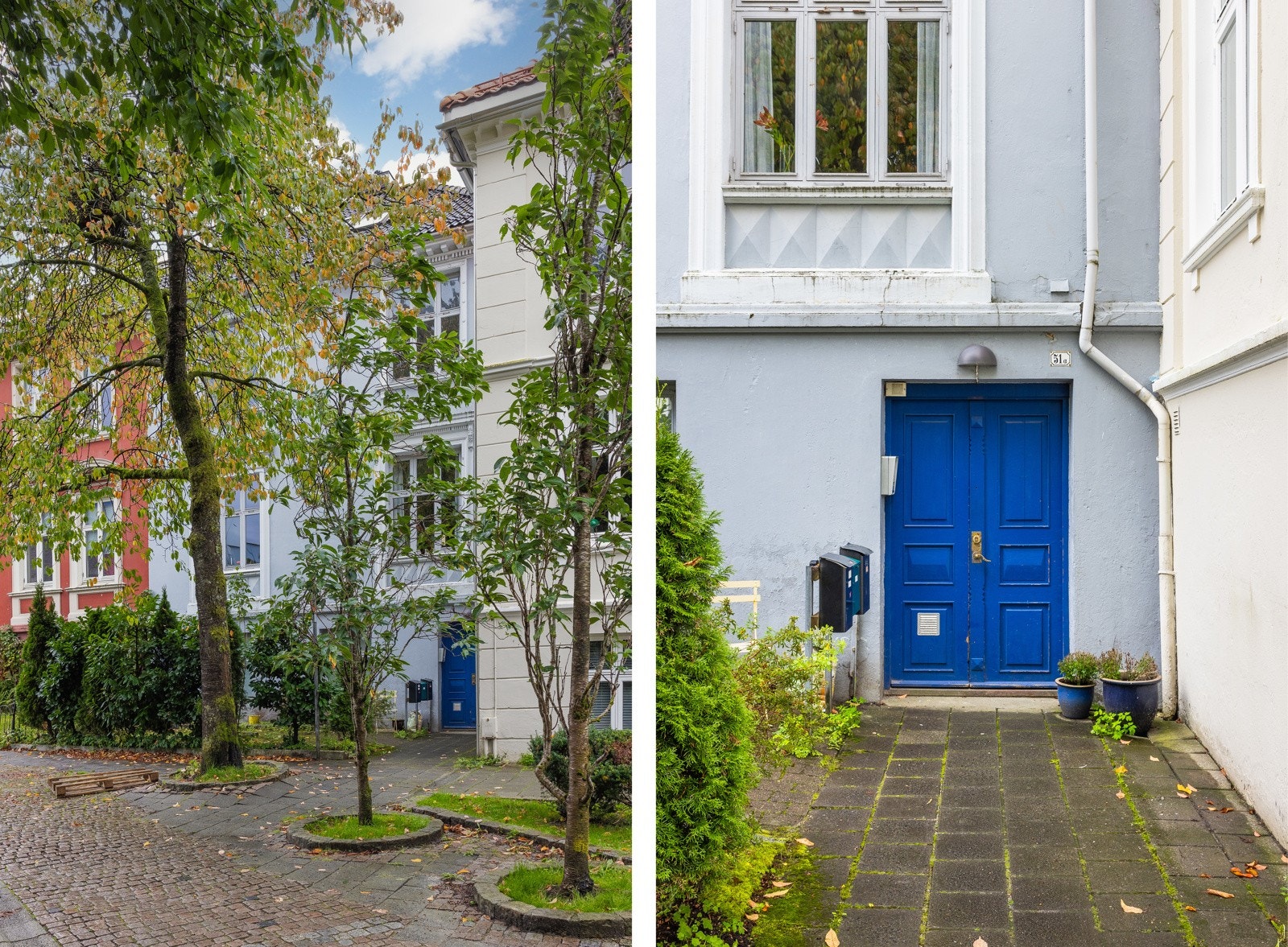 Inngangsparti. Galleribilde