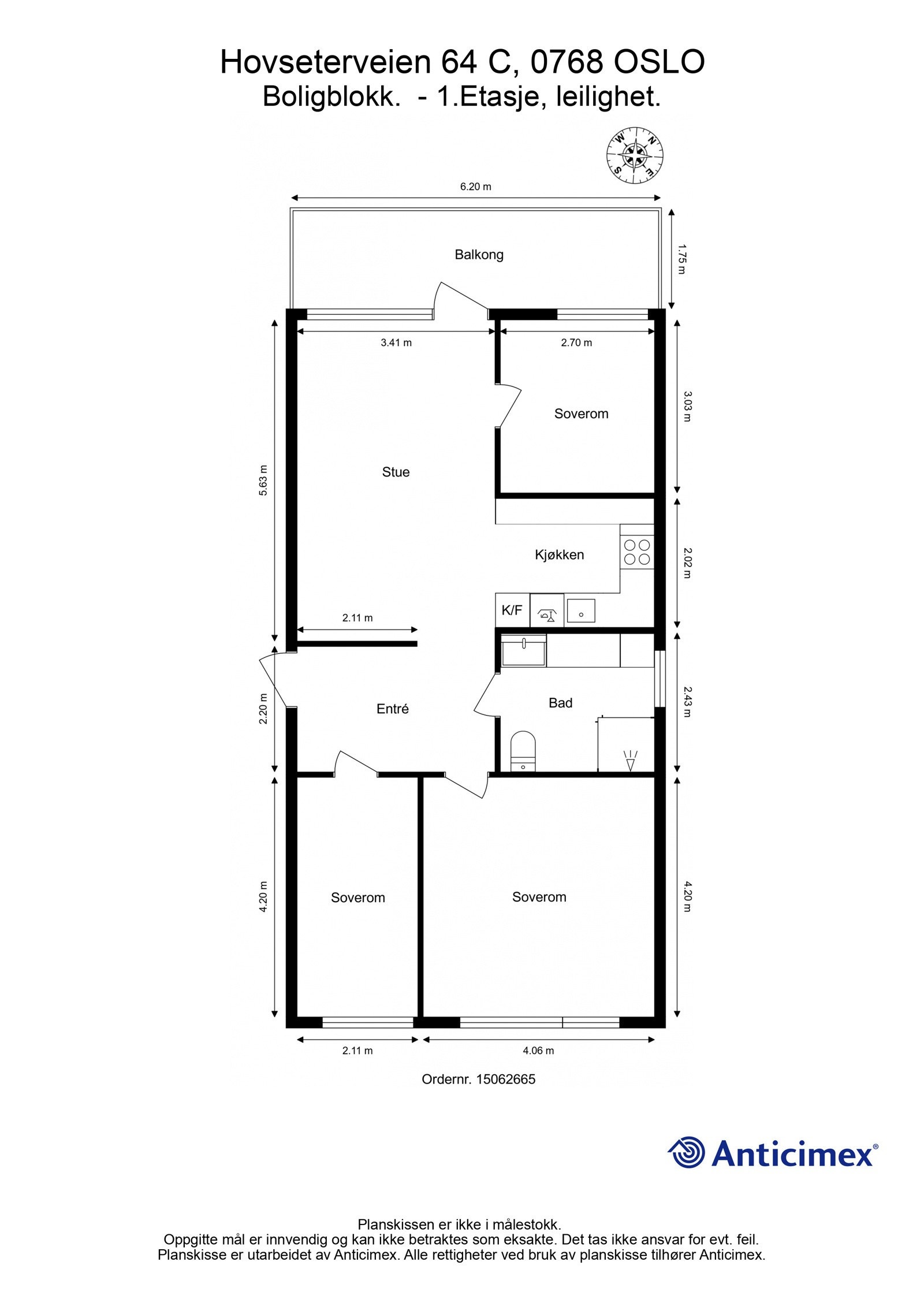 Plantegning. Galleribilde