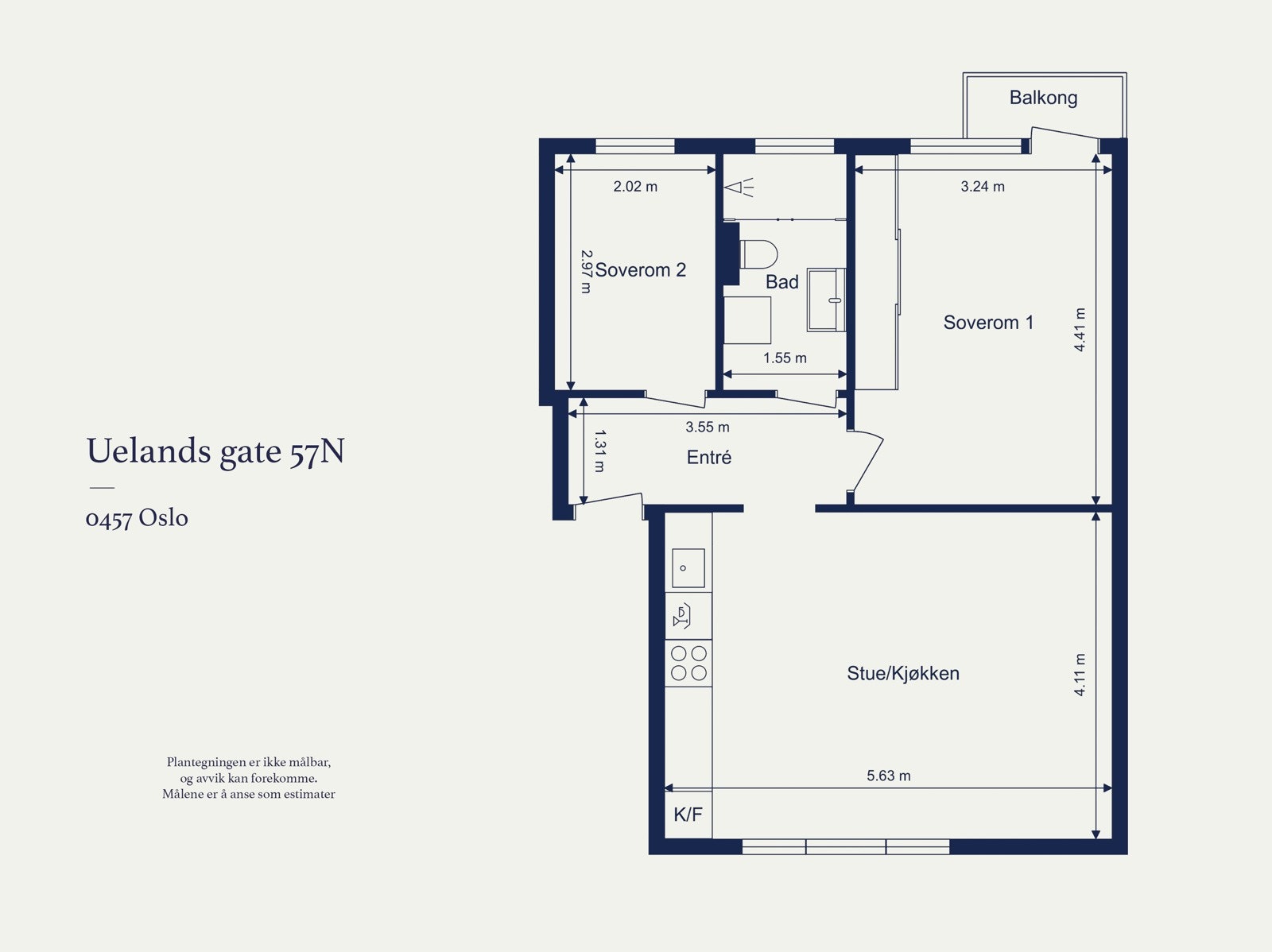 Plantegning | 2. etasje. Galleribilde