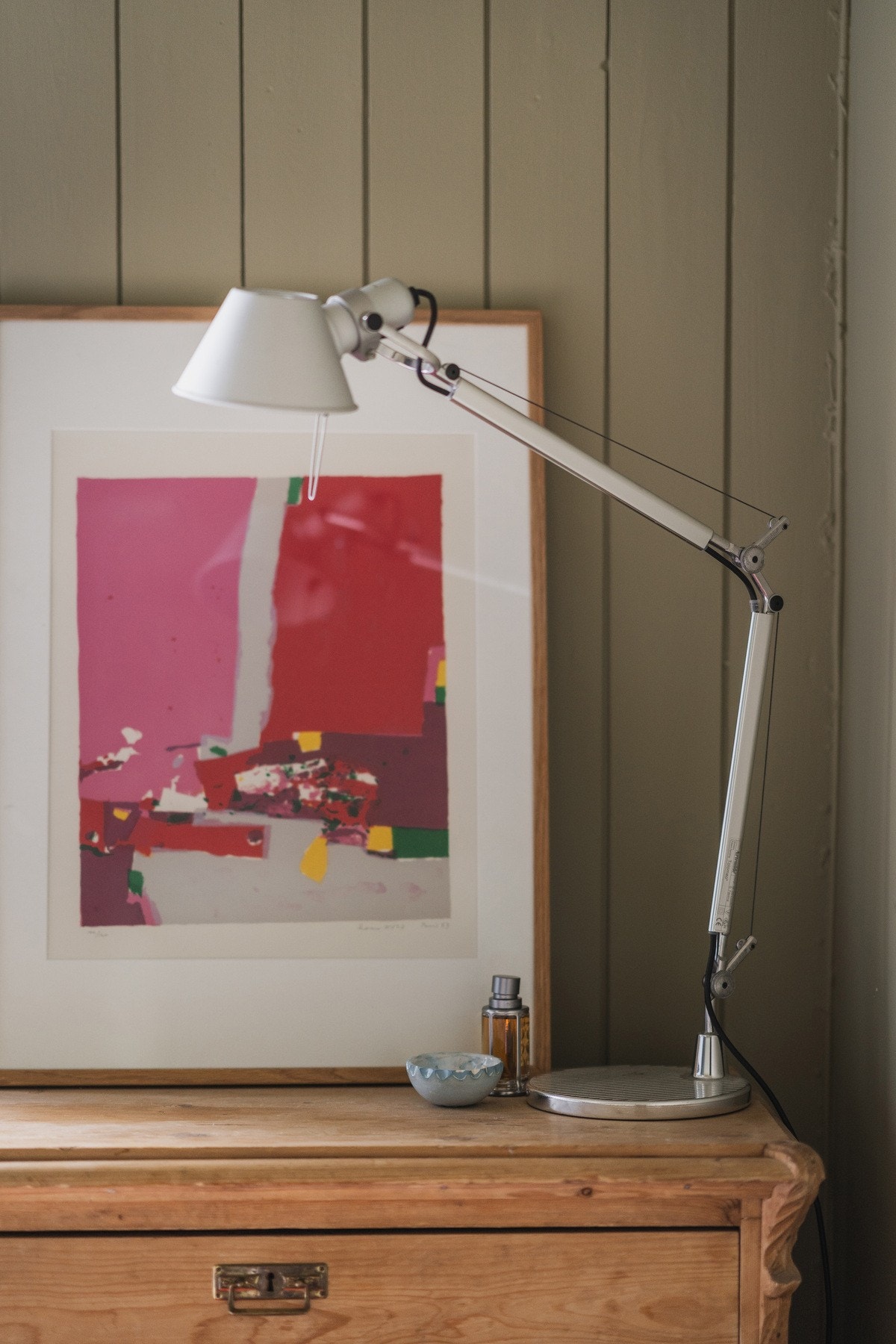 De fleste overflater er malt med kvailtetsmaling fra PureOriginal. Galleribilde