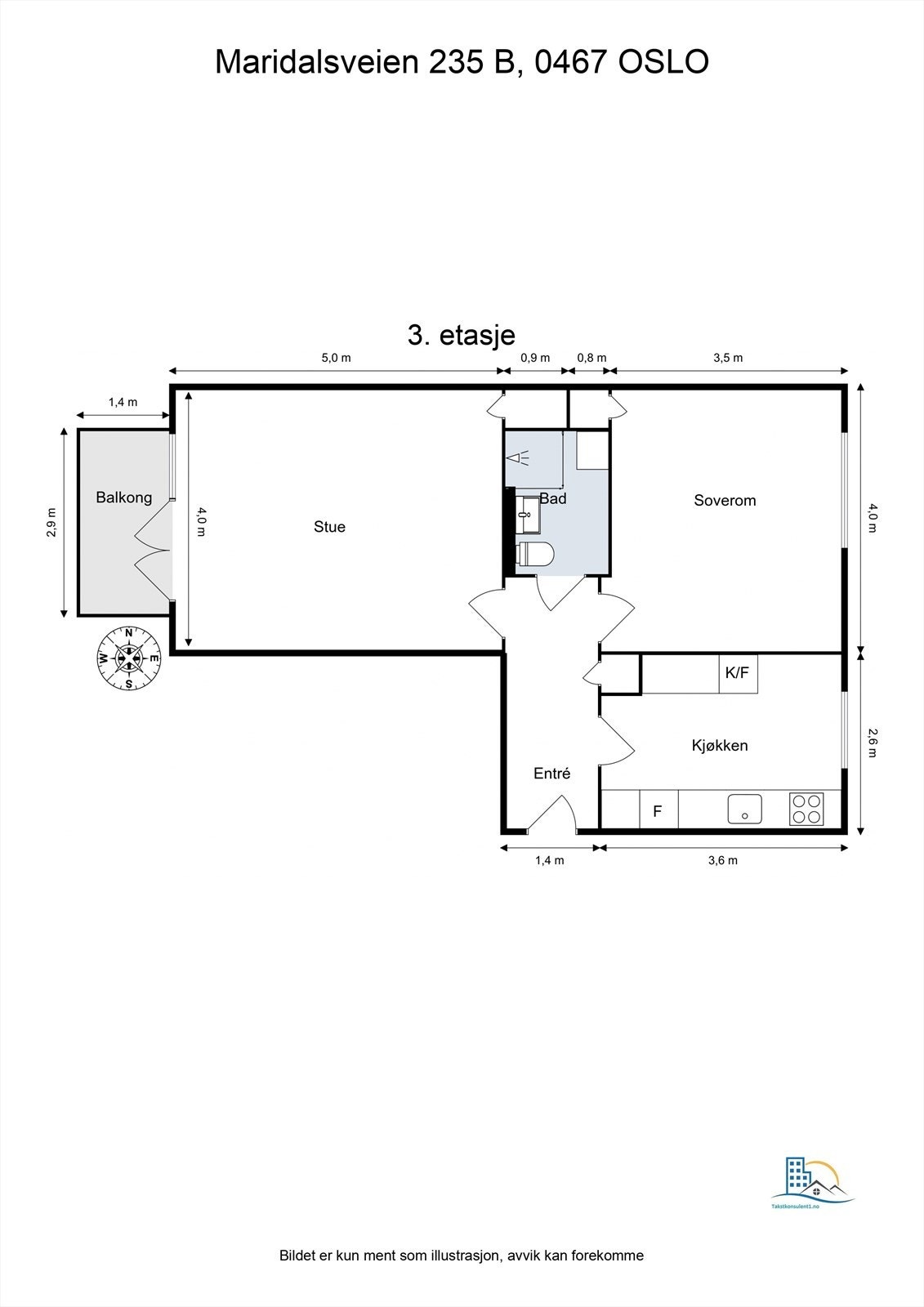 Plantegning til orientering. Galleribilde