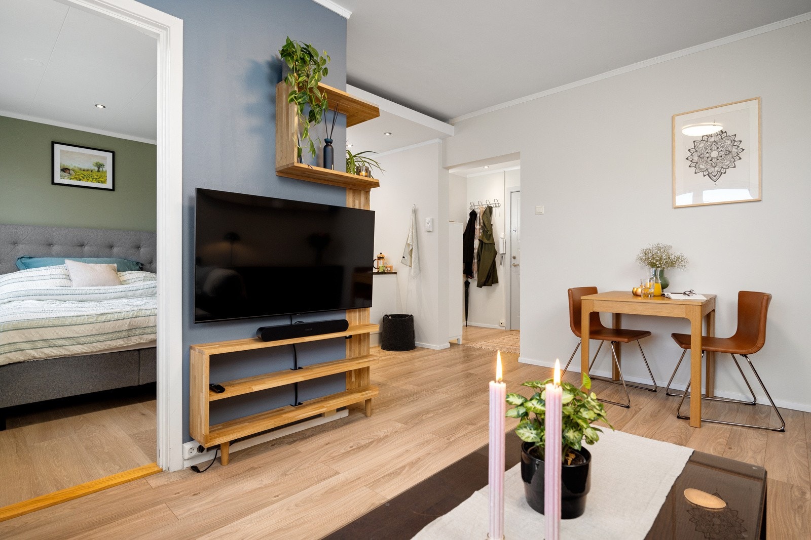 Her har du en flott og arealeffektiv 2-roms leilighet, perfekt førstegangskjøp! Galleribilde