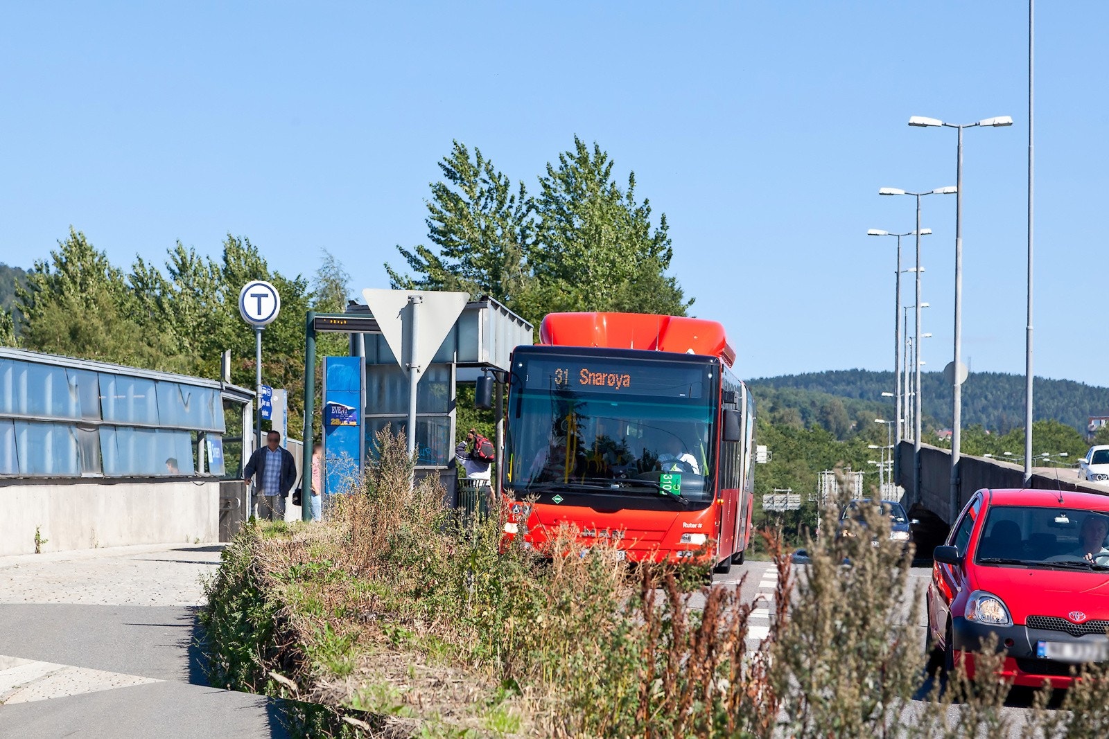 God dekning av kollektivtransport i nærområdet. Galleribilde