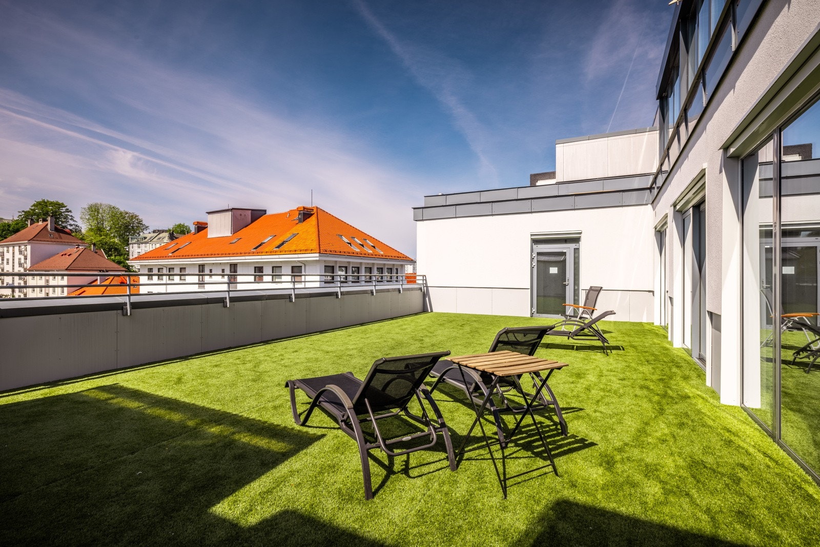 Denne er felles for bygget og ligger i 8 etg. Neden for "Lounge-avdelingen" Galleribilde