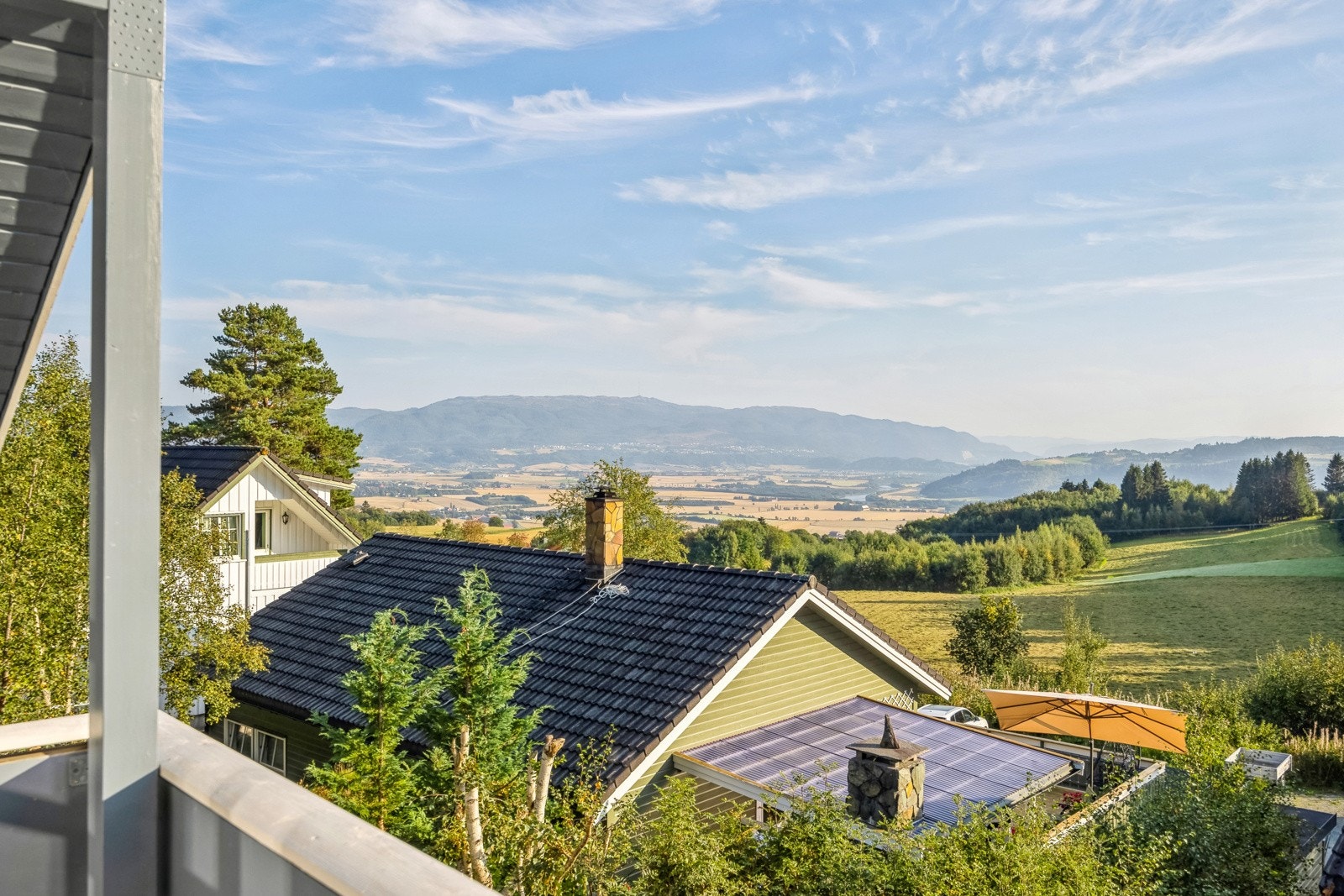 Flott utsikt fra balkongen! Galleribilde