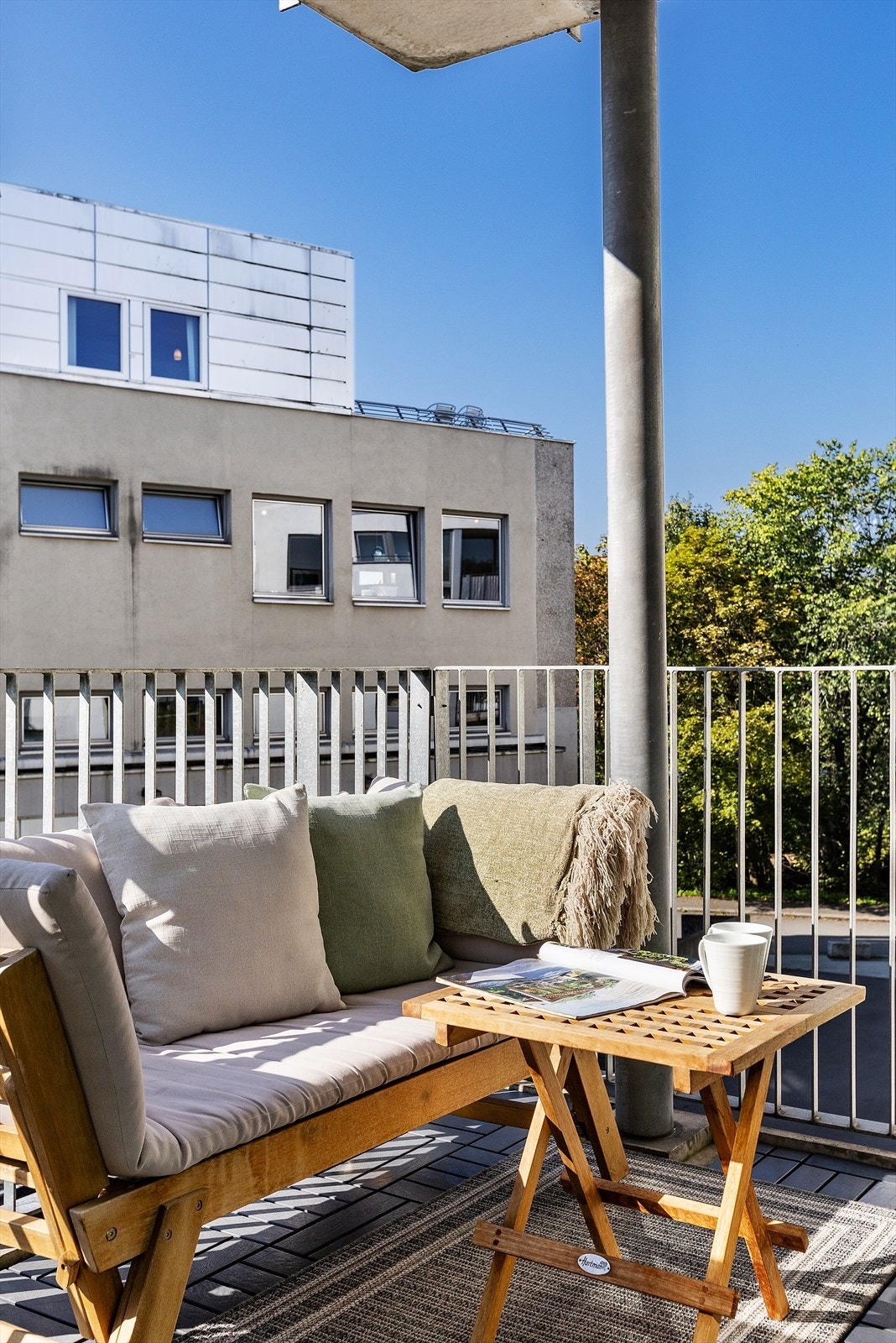 Her kan varme sommerdager og kvelder nytes med gode venner. Galleribilde