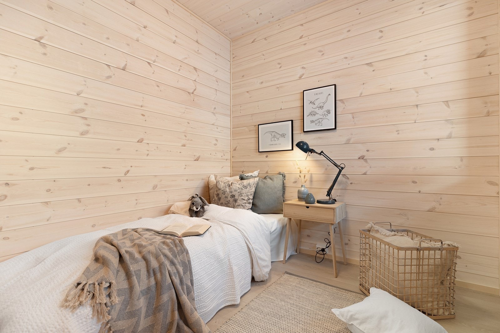 Soverom to har god plass til køyesenger for å optimalisere soveplassen. Galleribilde