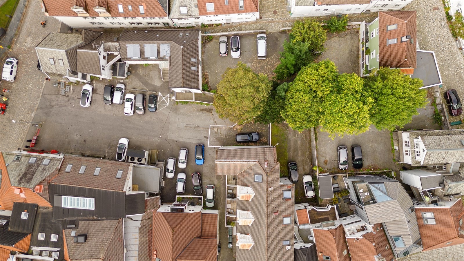 Oversiktsbilde fra tomt Galleribilde