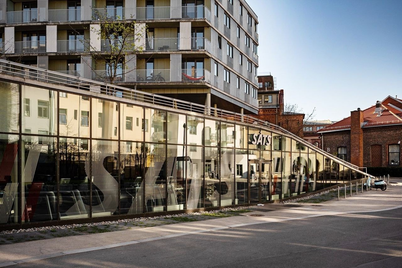 Flere treningssentre i kort gangavstand fra leiligheten. Galleribilde