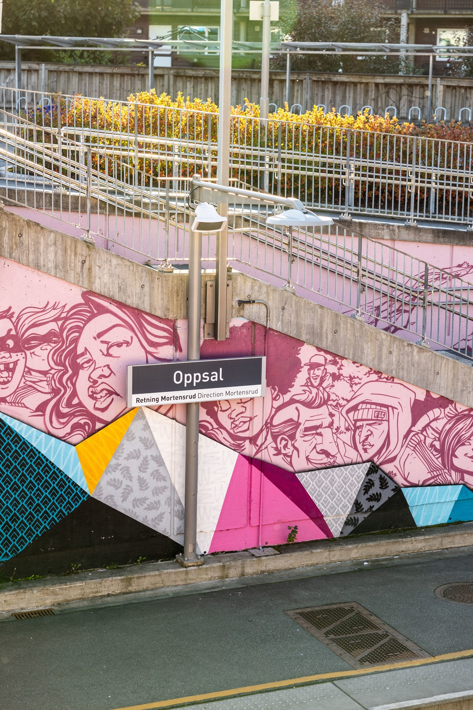 Oppsal T-bane få minutter fra leiligheten Galleribilde