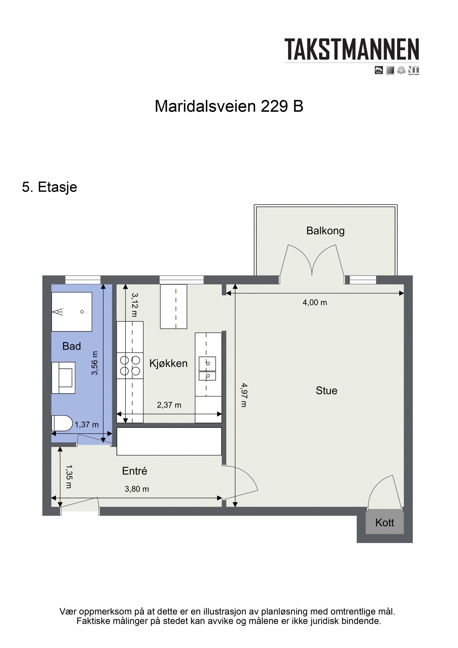 Planløsning. Galleribilde