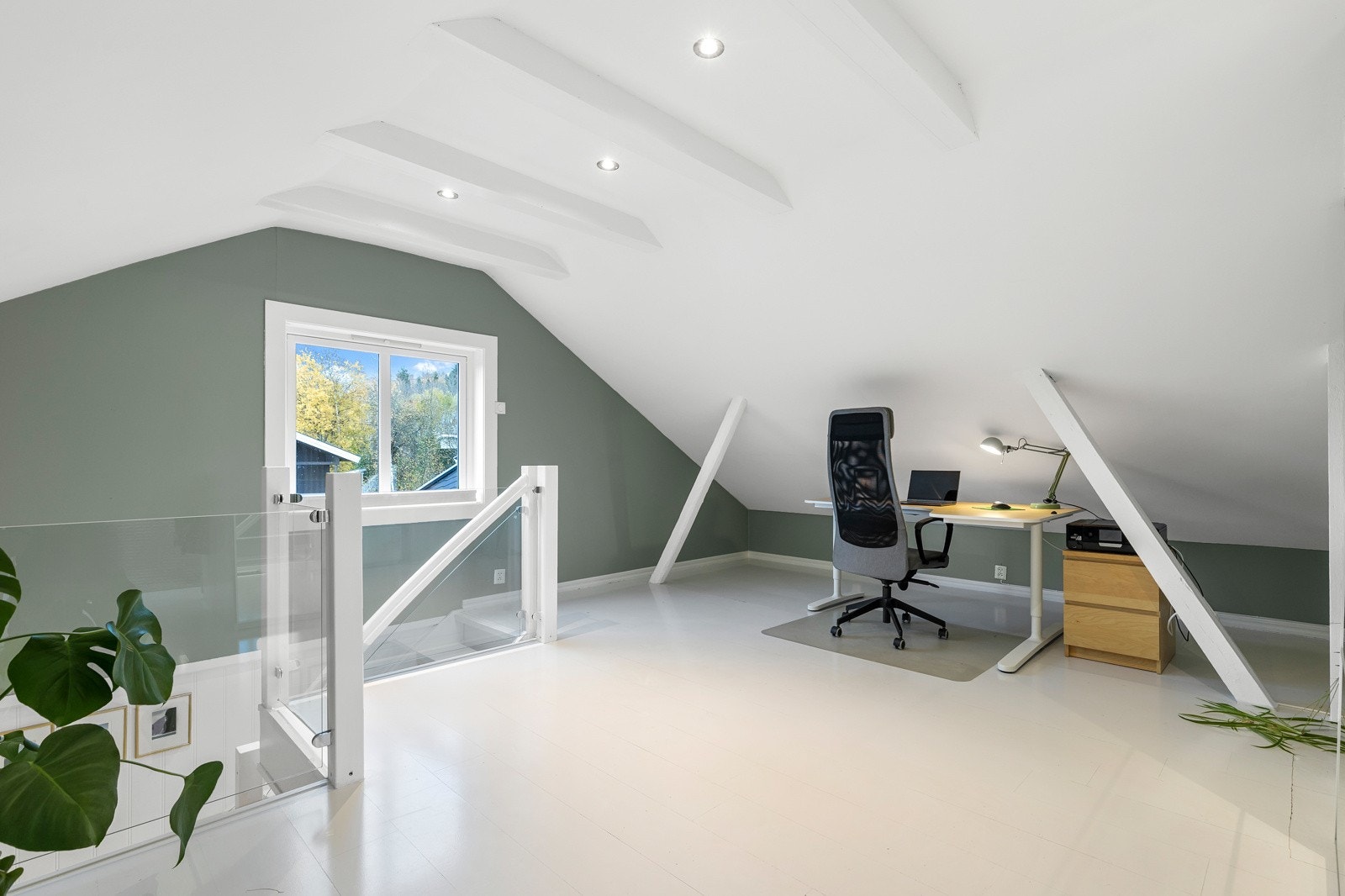 Loftstue/soverom Galleribilde
