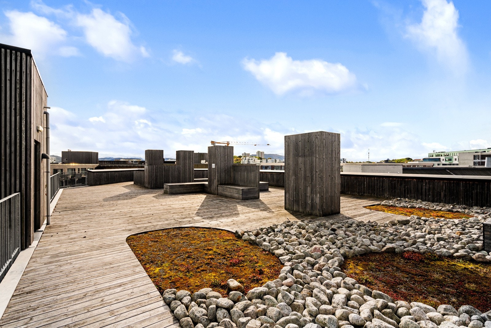 Felles takterrasse Galleribilde