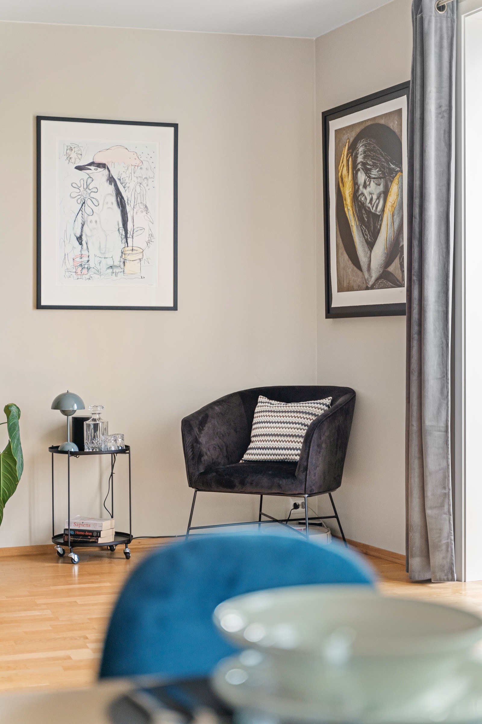 Stuen er inndelt i naturlige soner Galleribilde