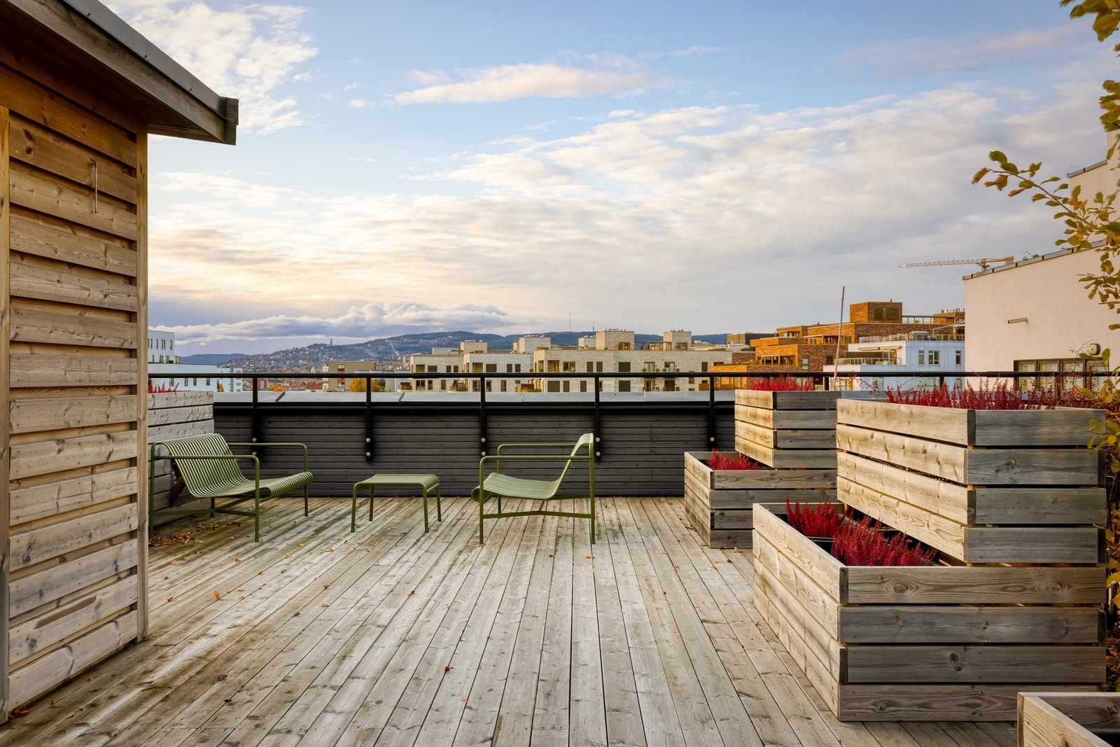 Her er det mulighet for å booke pergola til private arrangementer. Galleribilde