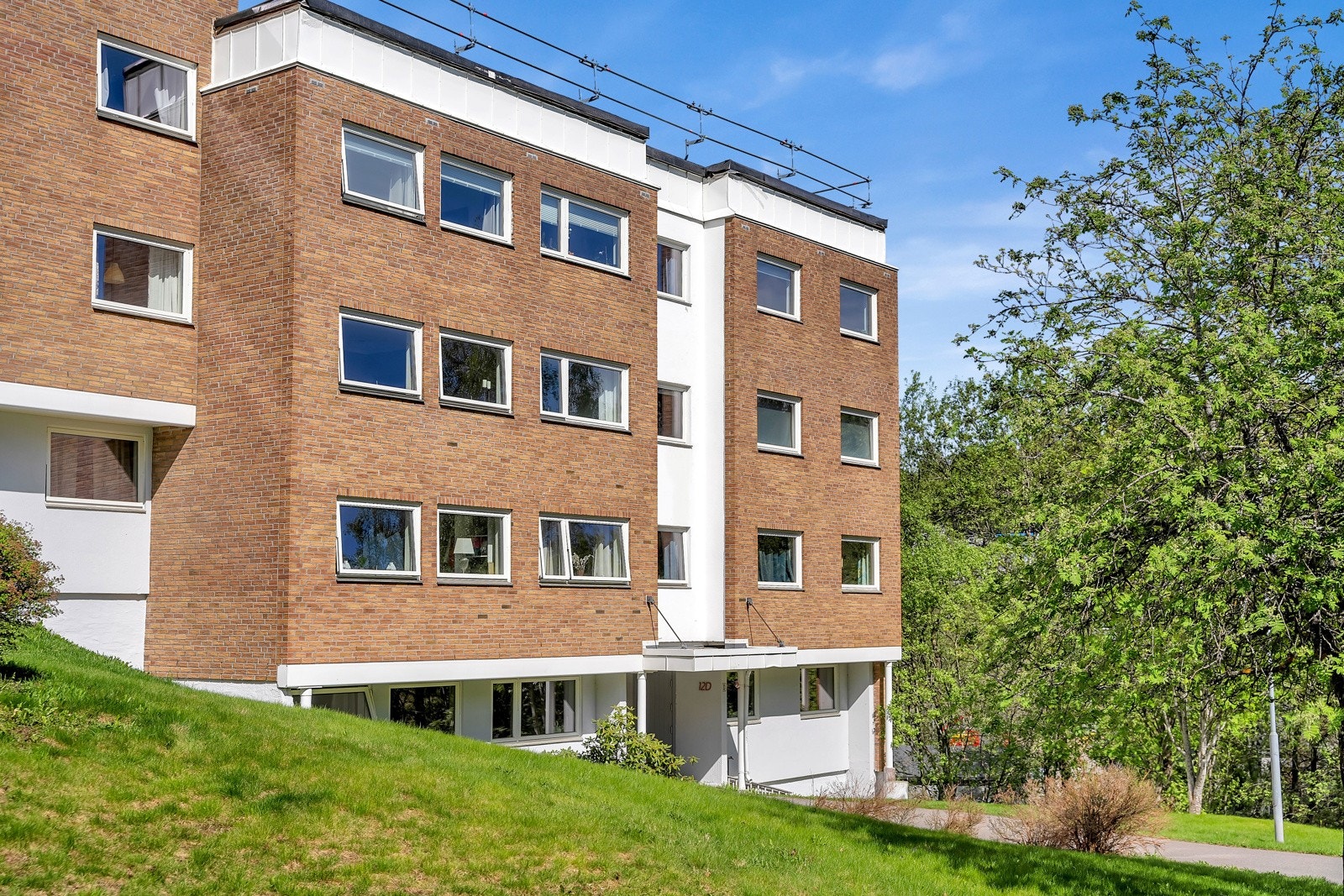 Blystadringen 12D har en fin internt beliggenhet - stille, rolig og barnevennlig. Galleribilde
