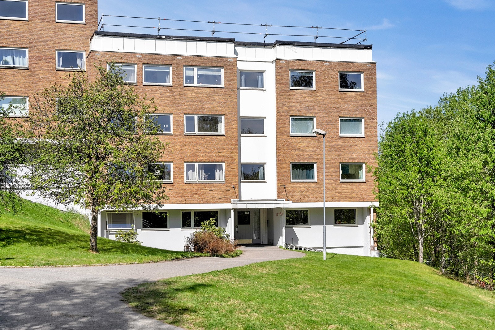 Blystadringen 12D - fra inngangssiden. Galleribilde