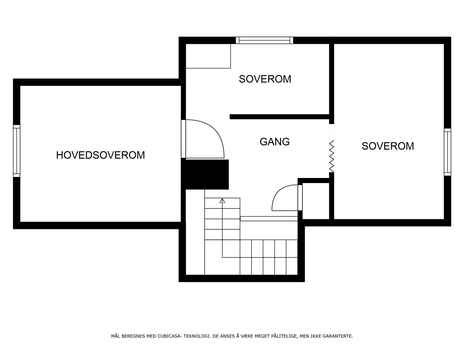 Plantegning 2.etasje. Galleribilde