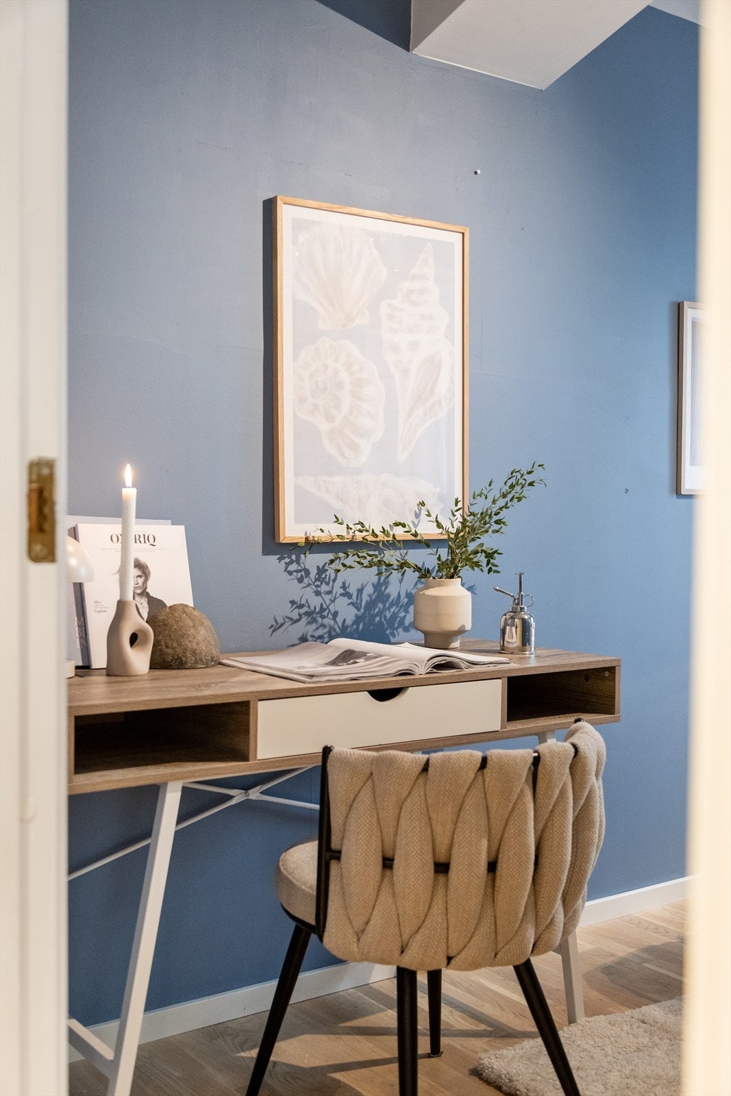 Her kan du kombinere soverom og hjemmekontor. Galleribilde