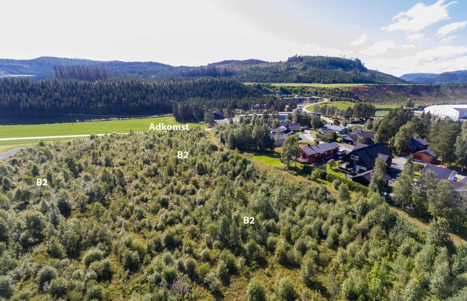 Mange gode tomtemuligheter også i byggetrinn II Galleribilde