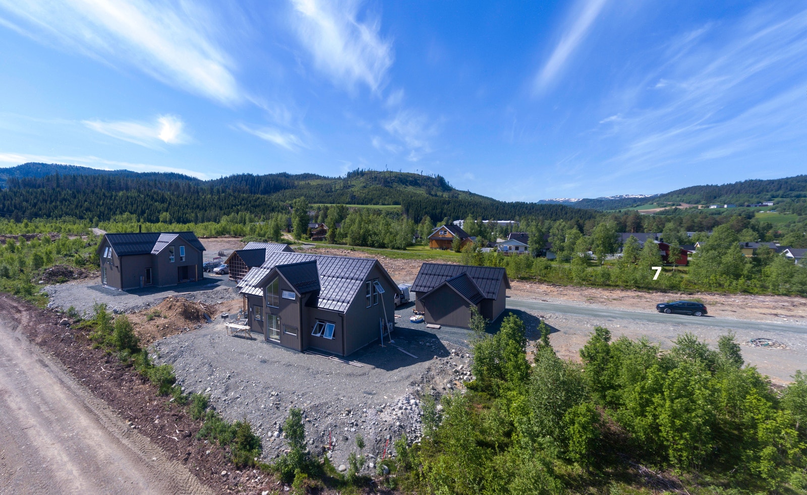 Her har du sola fra tidlig morgen til sent på kveld Galleribilde