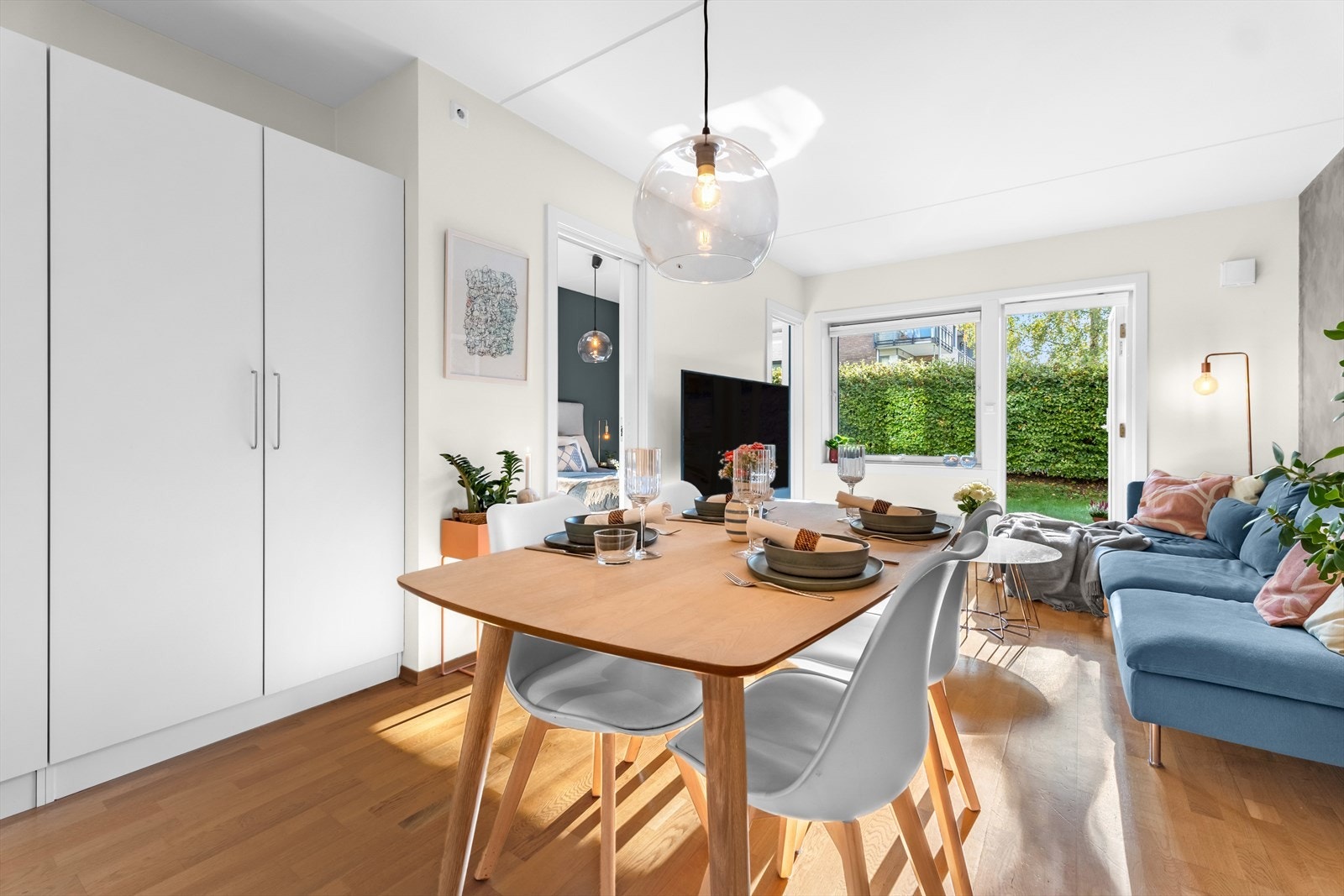 Boligen har utnyttet hver kvadratmeter og kan sies å være arealeffektiv! Galleribilde