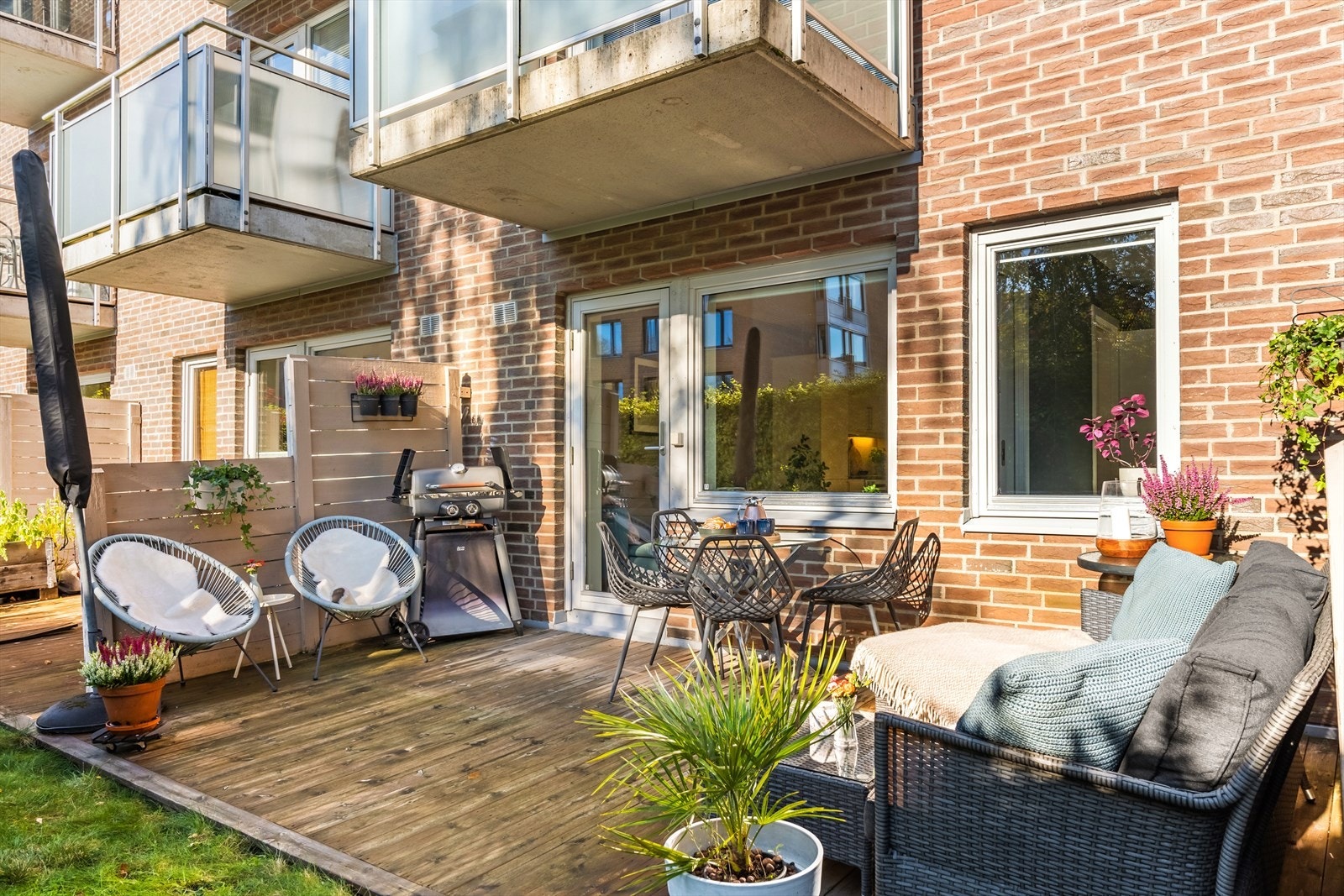 Her bor du rolig og tilbaketrukket til på Bjølsen, like ved Akerselva og Nydalen Galleribilde