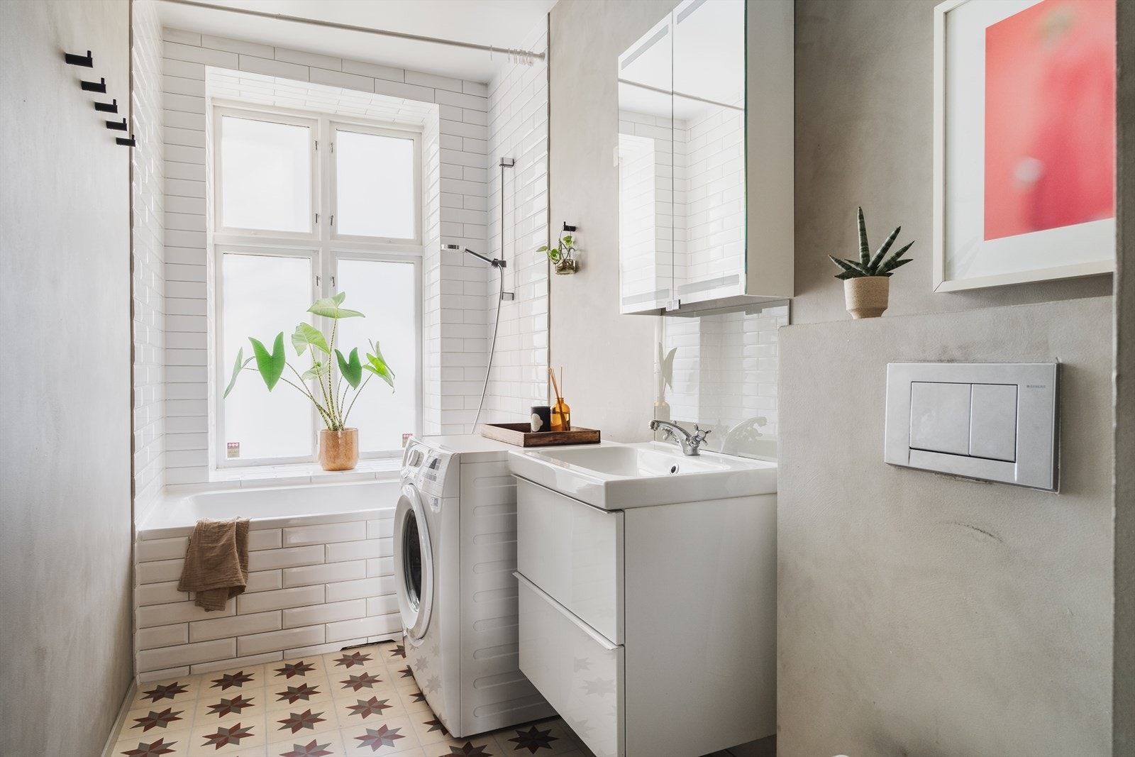 Pent baderom som ble pusset opp i 2014 Galleribilde