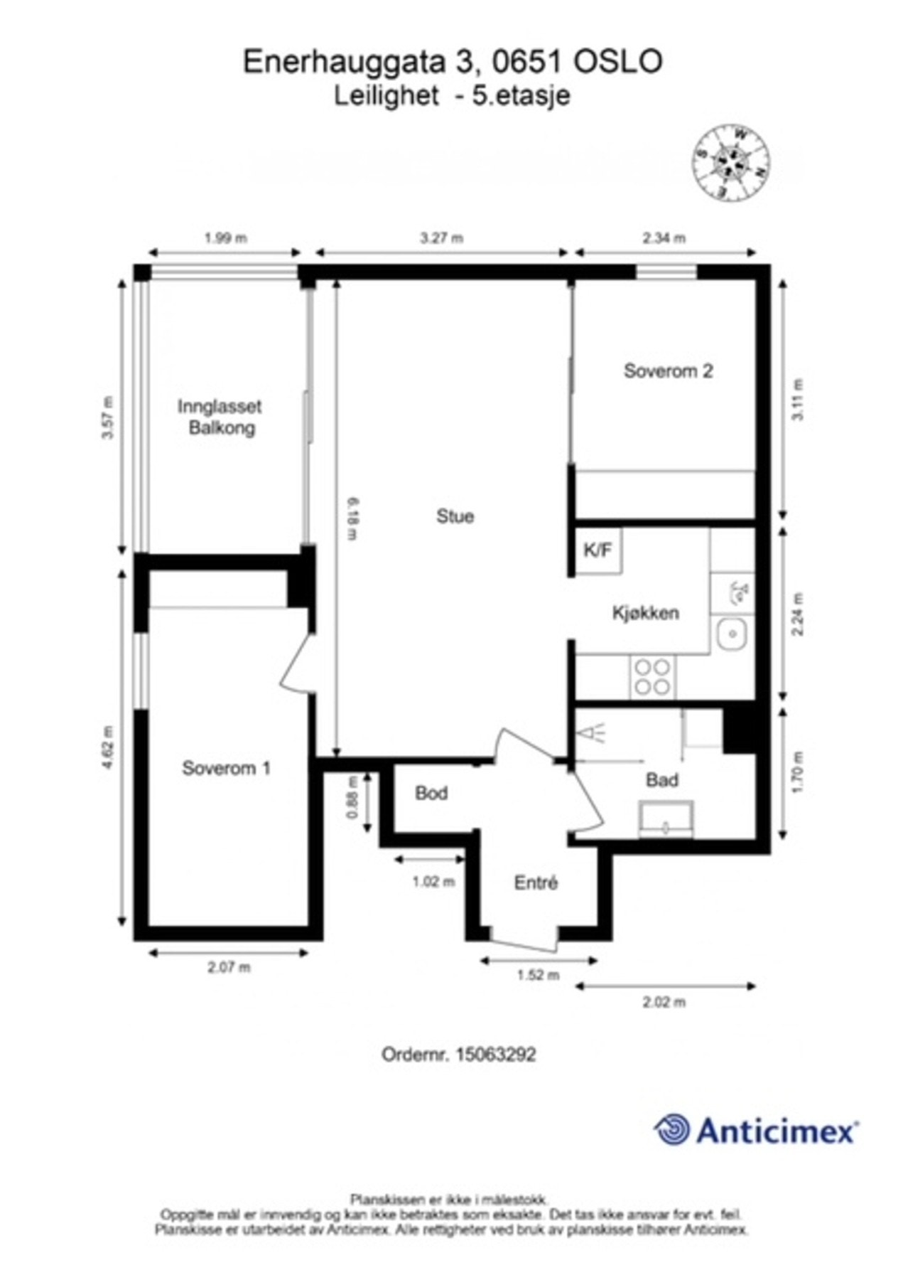 Plantegning. Galleribilde