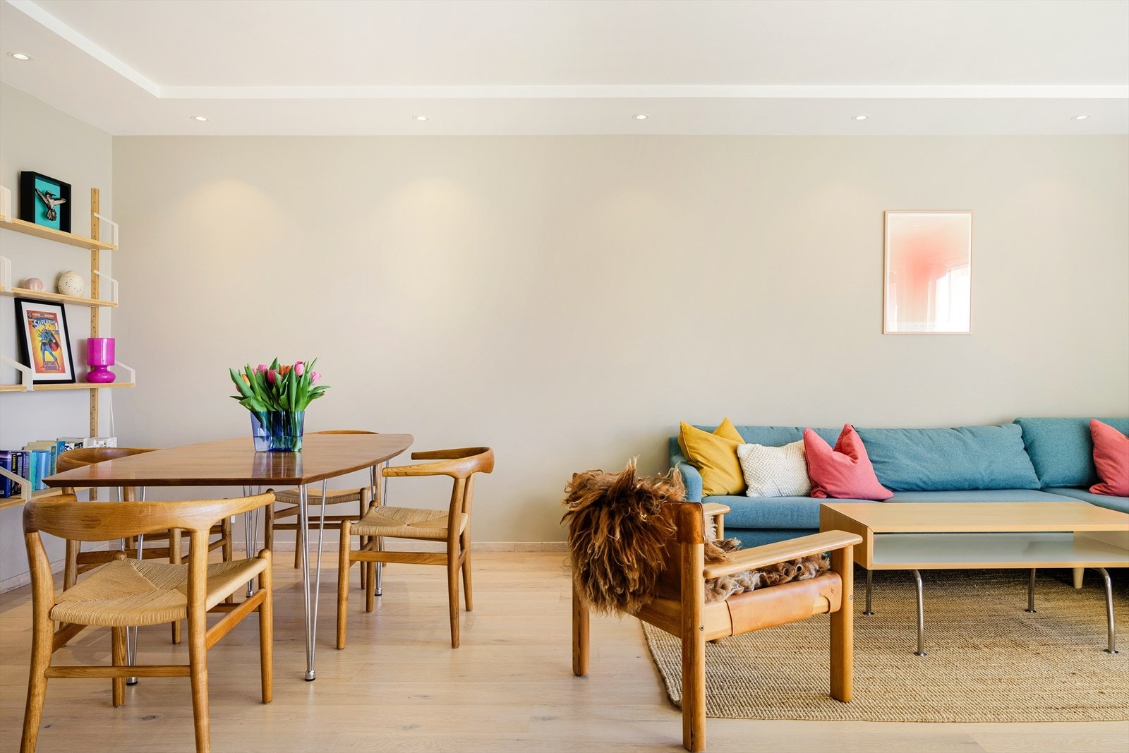 3-sonespotter på stuen Galleribilde