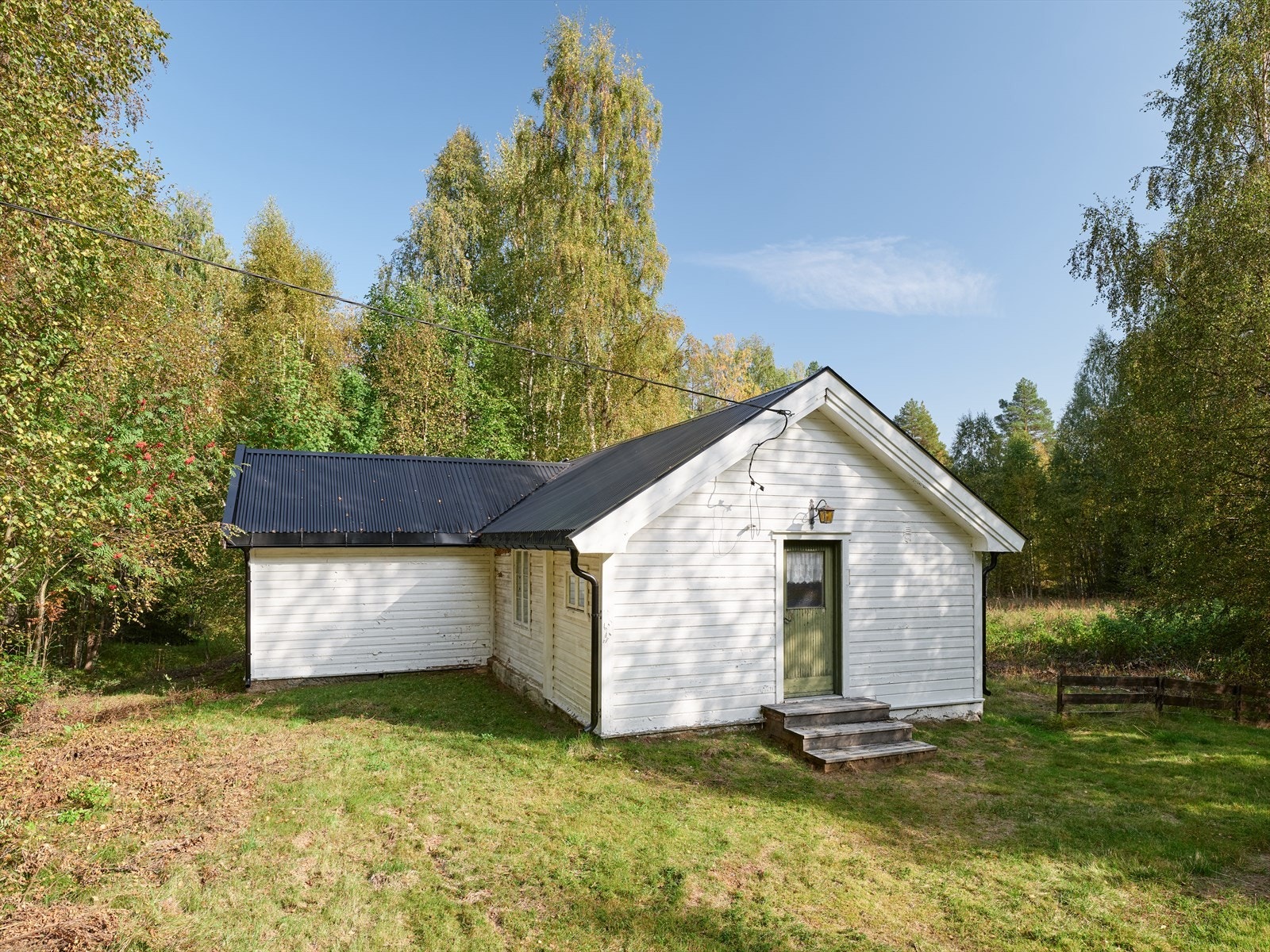 Fasade hus fra fremsiden. Galleribilde