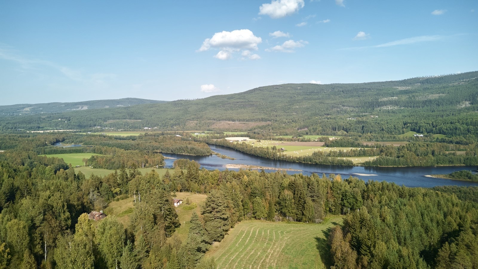 Dronebilde. Galleribilde