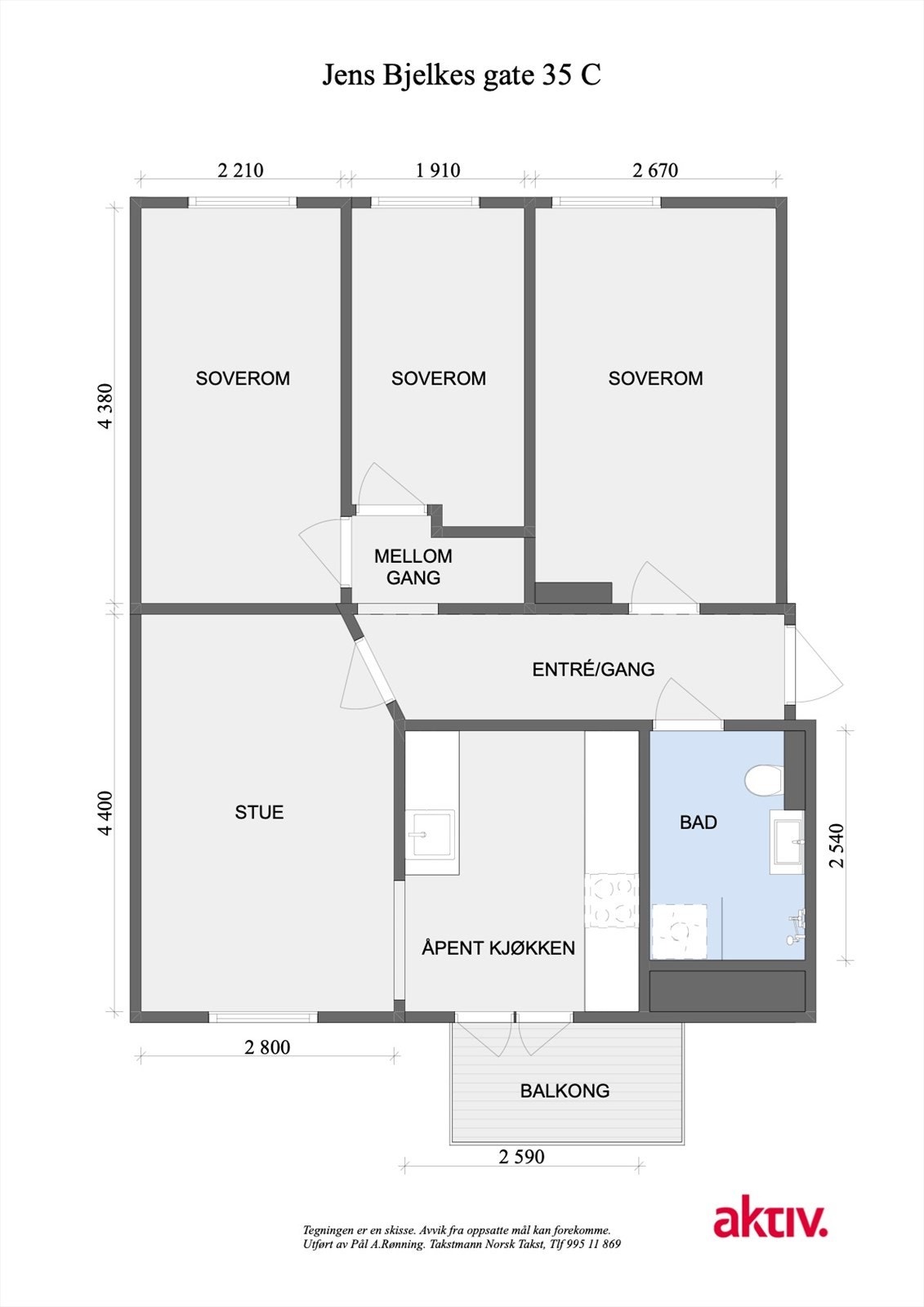 Plantegning. Boligen disponerer også en kjellerbod på 5,3 kvm og en loftsbod med skråtak på 5,5 kvm. Galleribilde